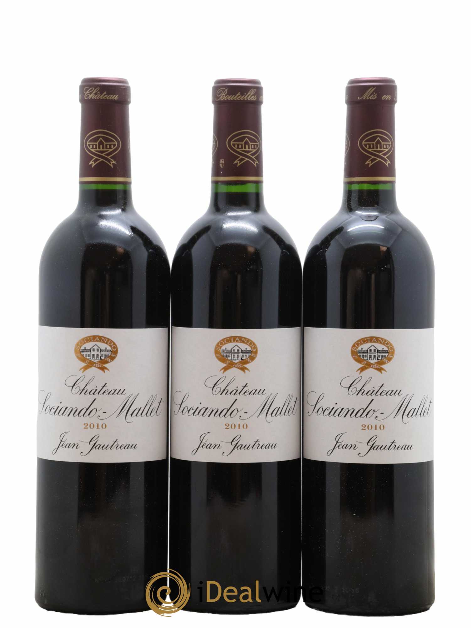 Château Sociando Mallet 2010 - Lot de 12 bouteilles - 3
