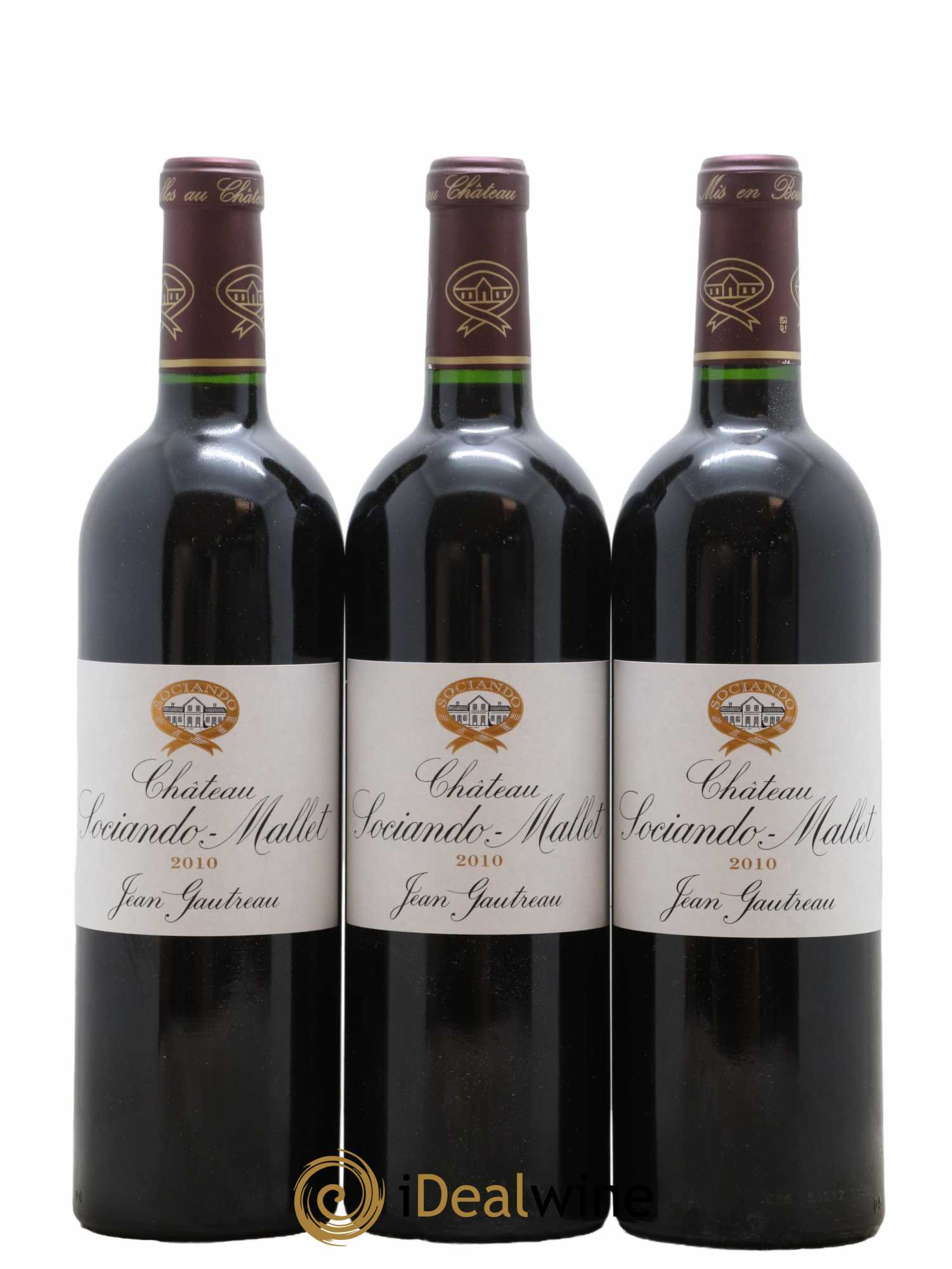 Château Sociando Mallet 2010 - Lot de 12 bouteilles - 4