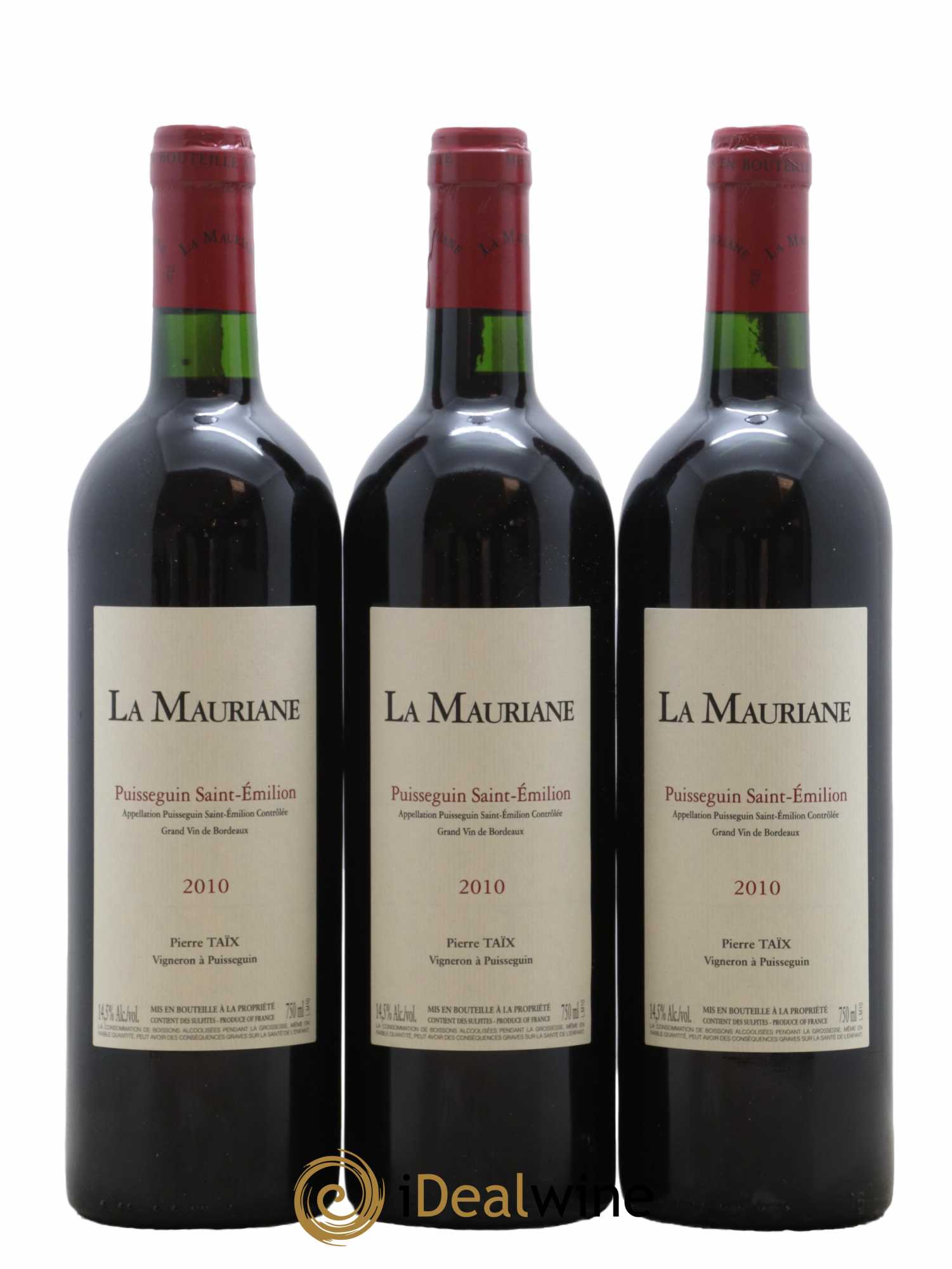 La Mauriane 2010 - Lot de 12 bouteilles - 1