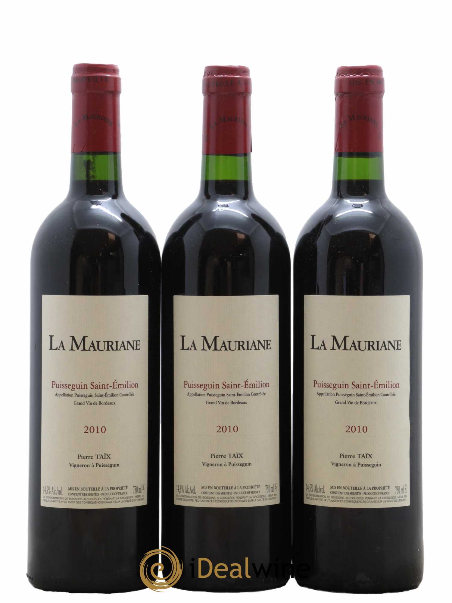La Mauriane 2010 - Lot de 12 bouteilles - 4