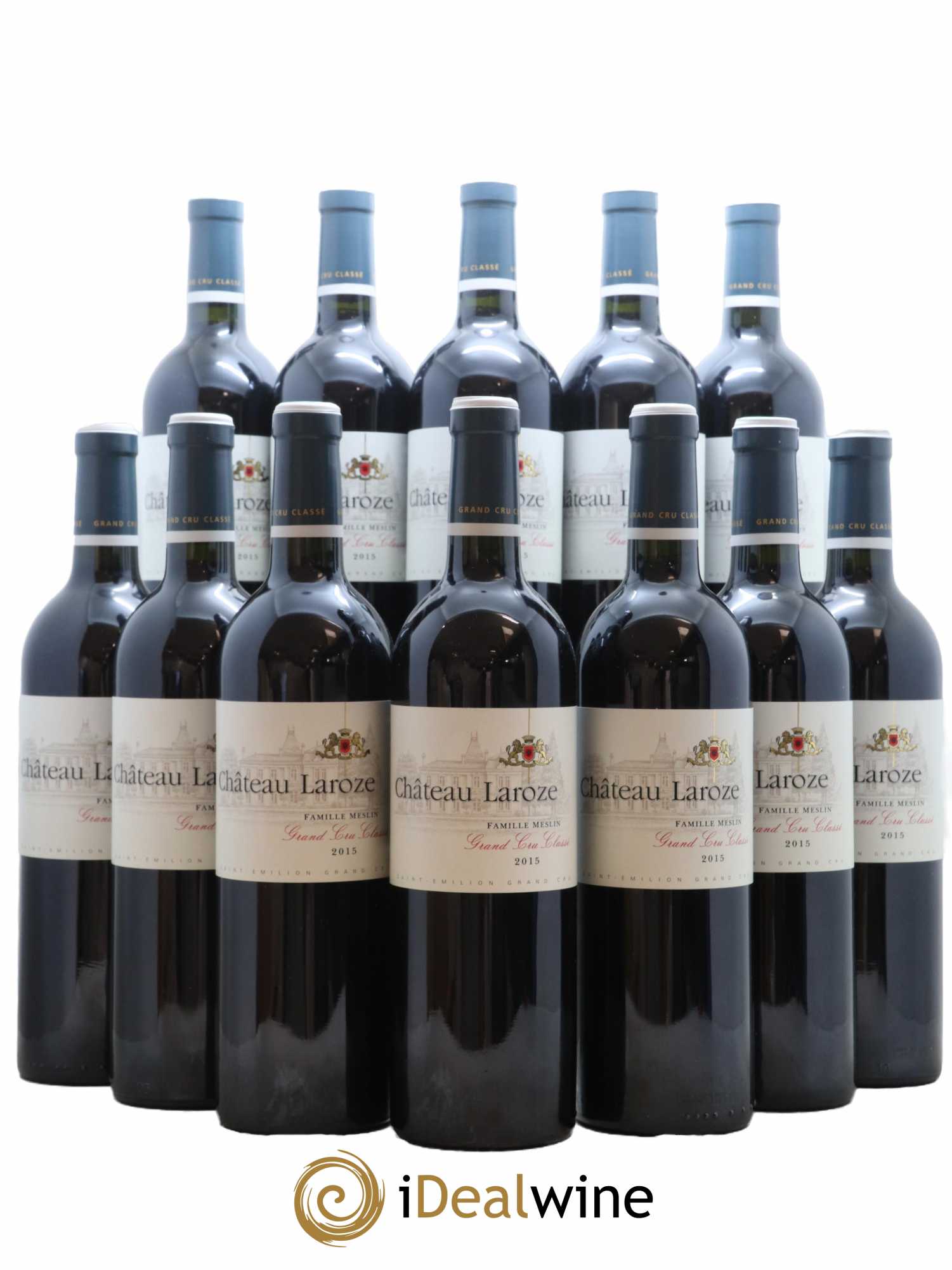 Château Laroze Grand Cru Classé 2015 - Lot de 12 bouteilles - 0