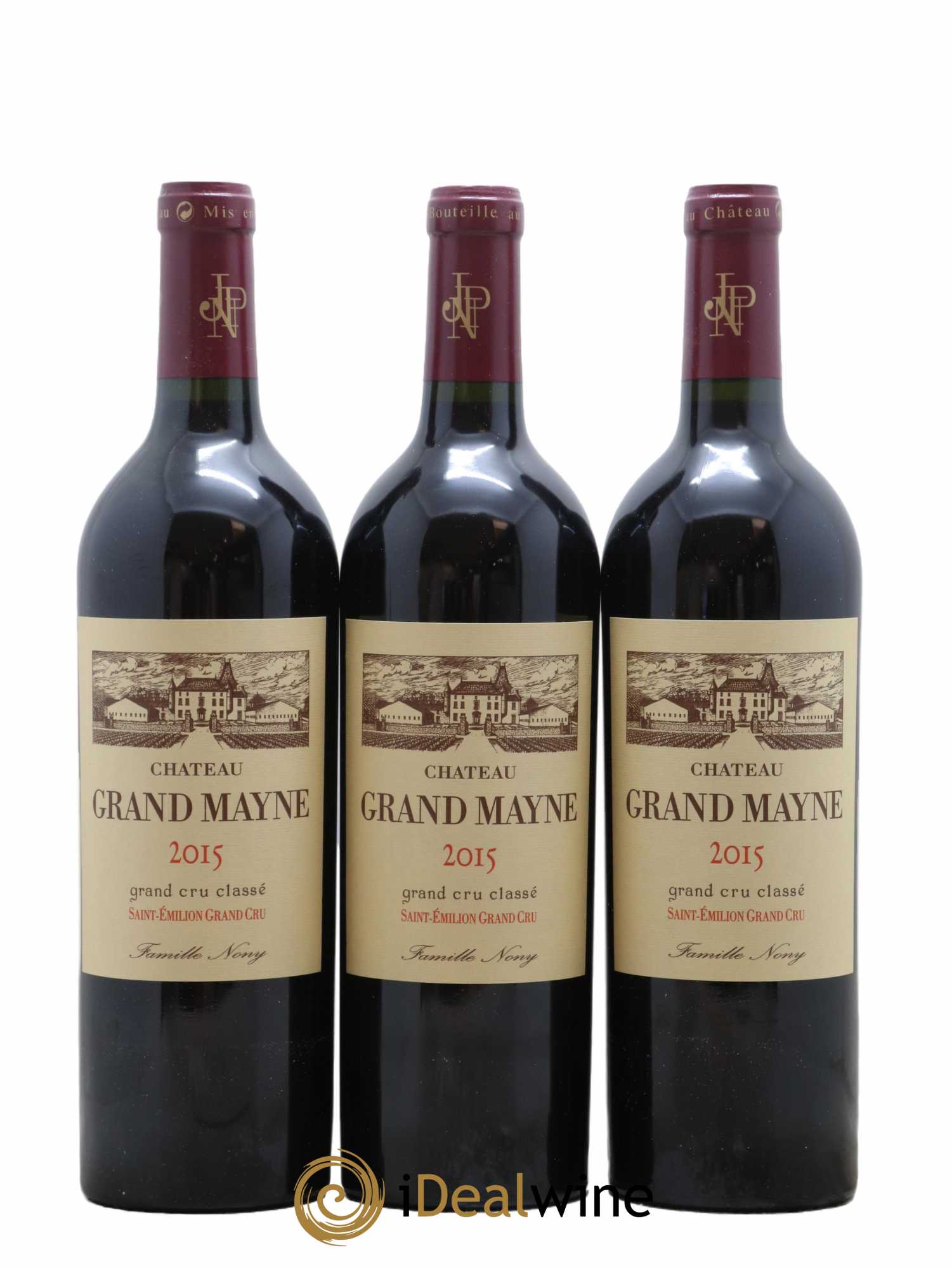 Château Grand Mayne Grand Cru Classé 2015 - Lot de 12 bouteilles - 3