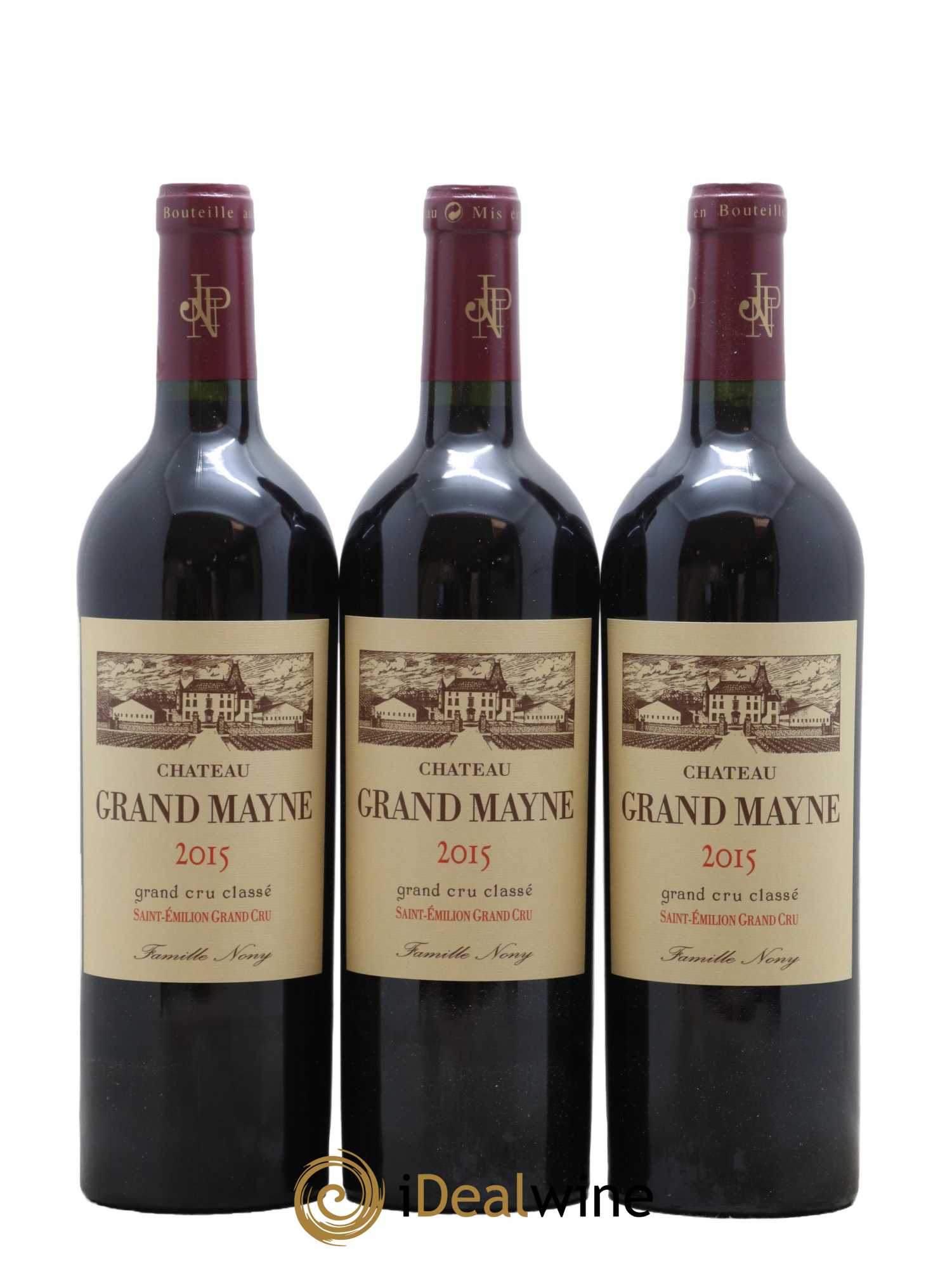 Château Grand Mayne Grand Cru Classé 2015 - Lot de 12 bouteilles - 4