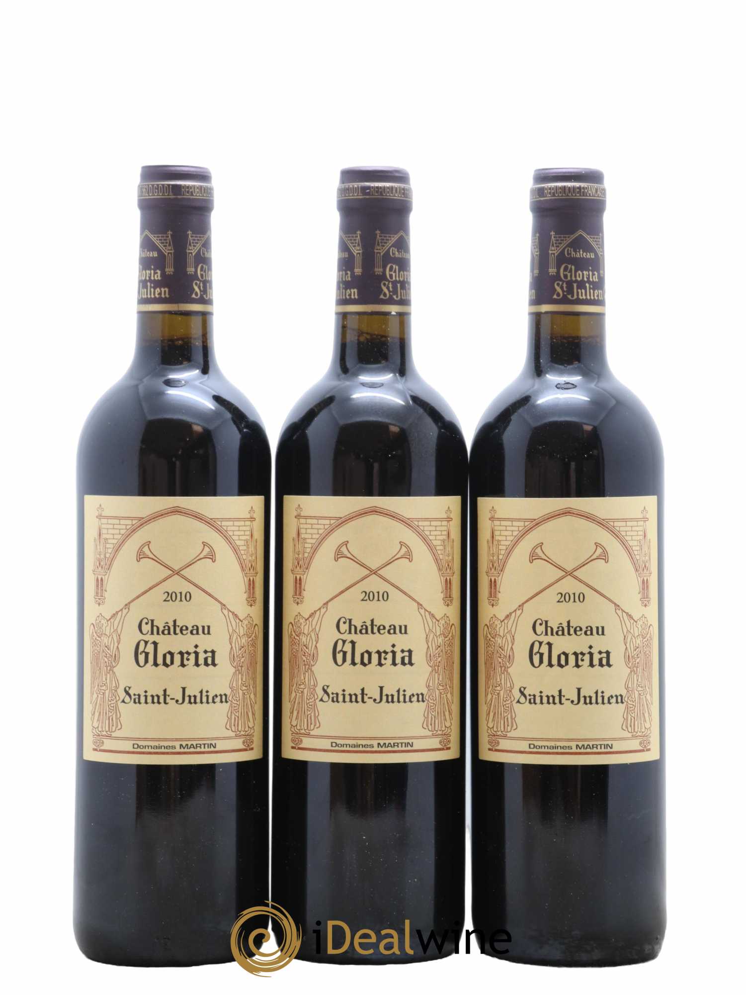 Château Gloria 2010 - Lot de 12 bouteilles - 1