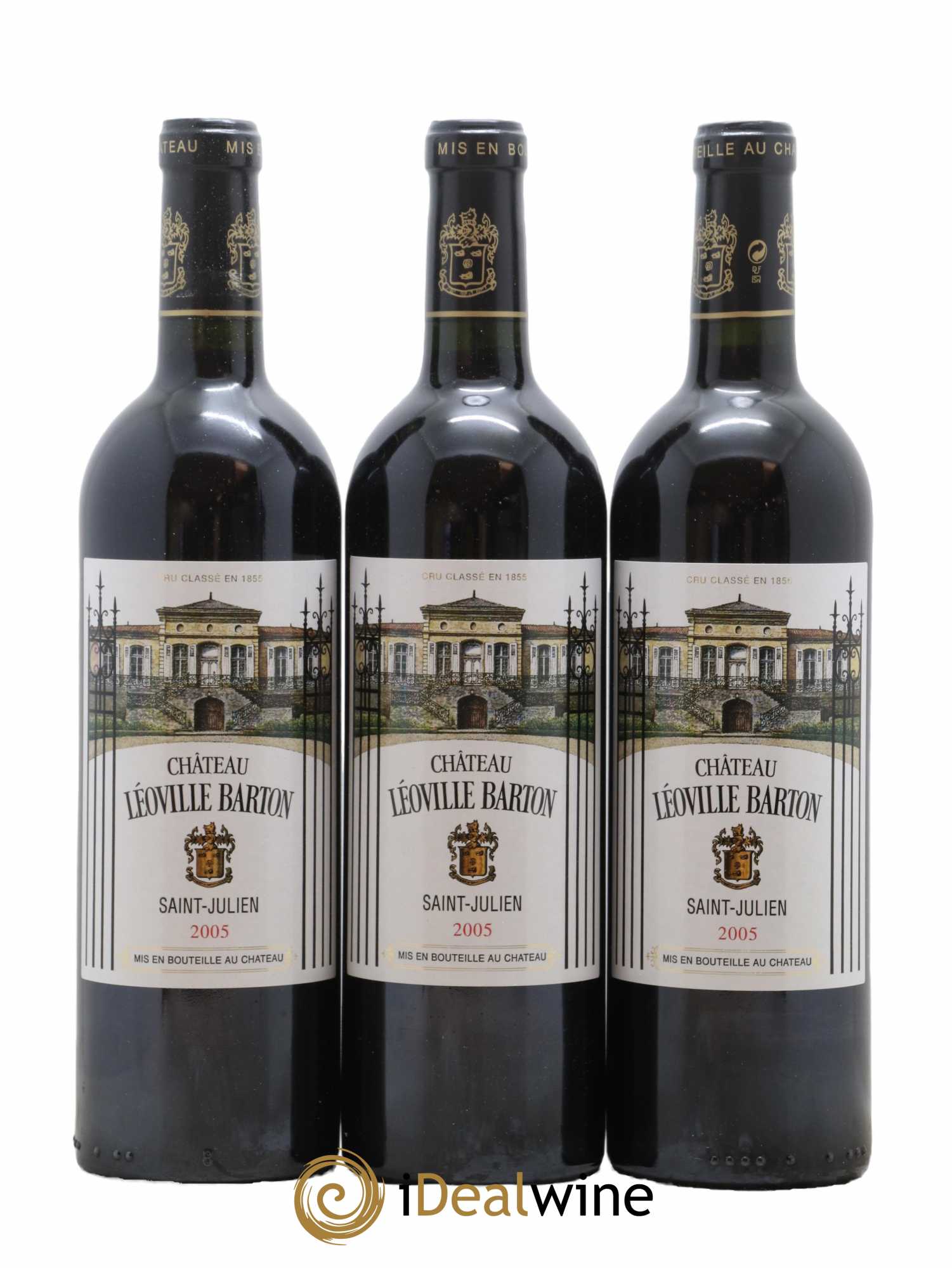 Château Léoville Barton 2ème Grand Cru Classé 2005 - Lot de 6 bouteilles - 2