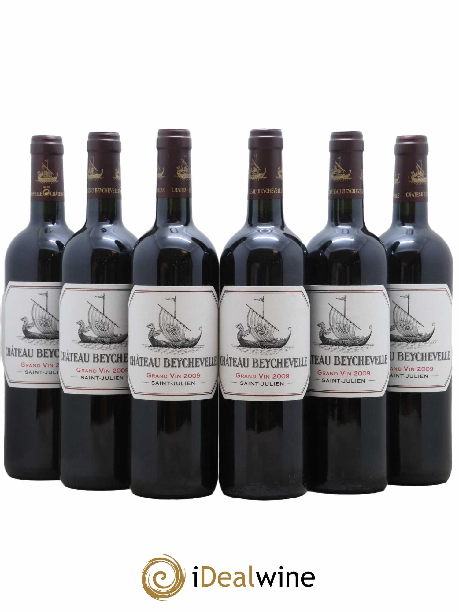 Château Beychevelle 4ème Grand Cru Classé 2009 - Lot de 6 bouteilles - 0