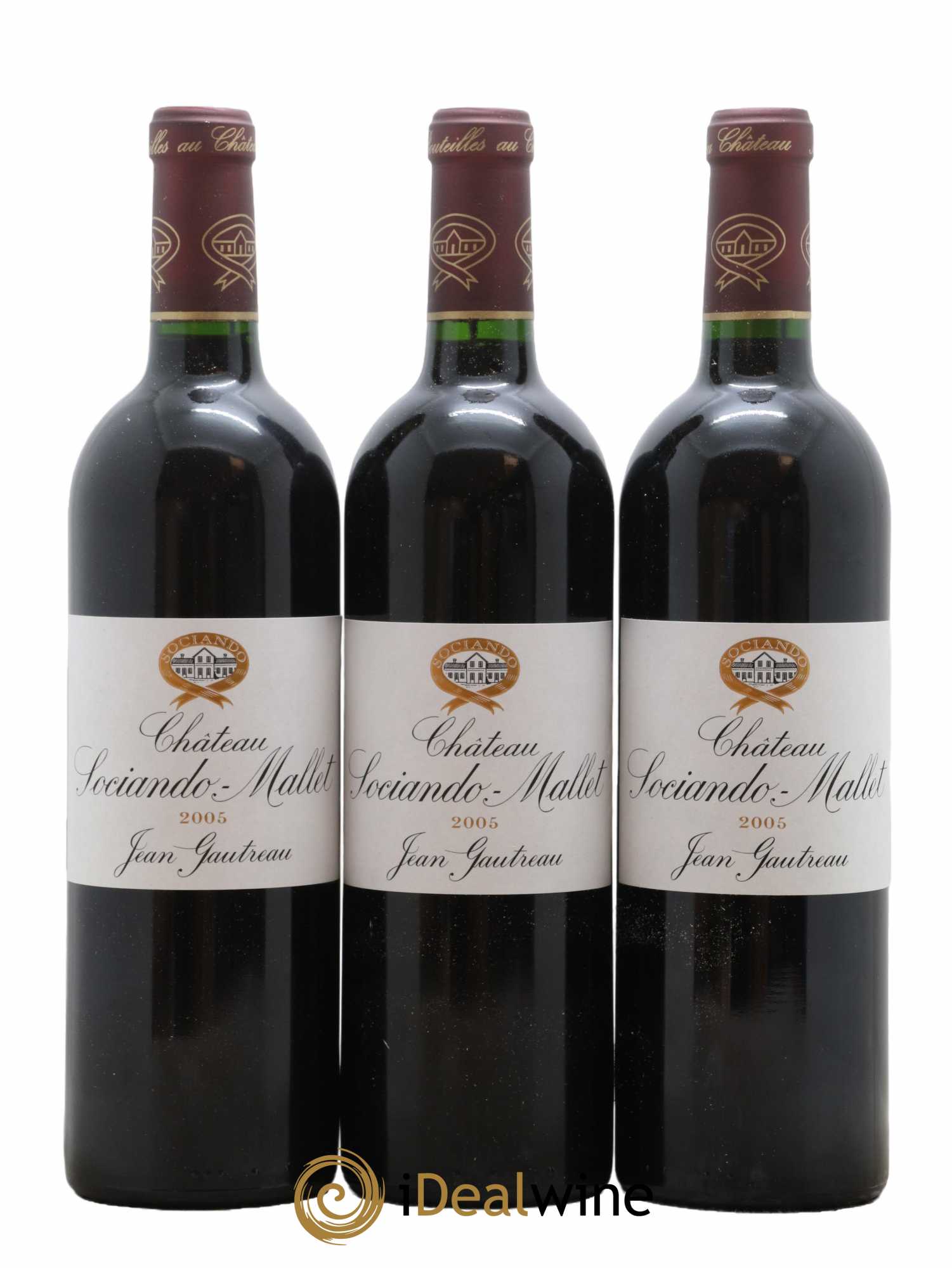 Château Sociando Mallet 2005 - Lot de 12 bouteilles - 3