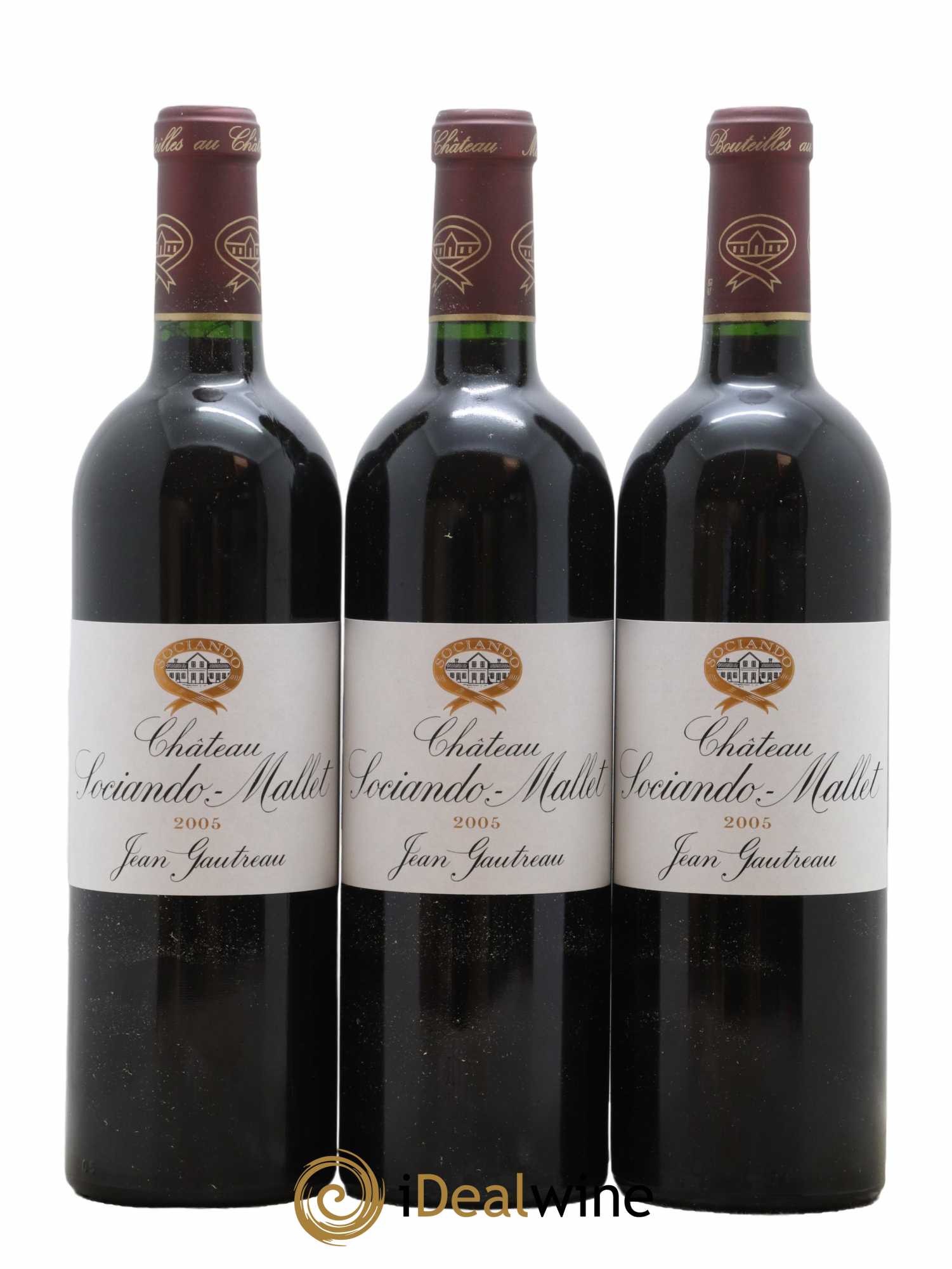 Château Sociando Mallet 2005 - Lot de 12 bouteilles - 4