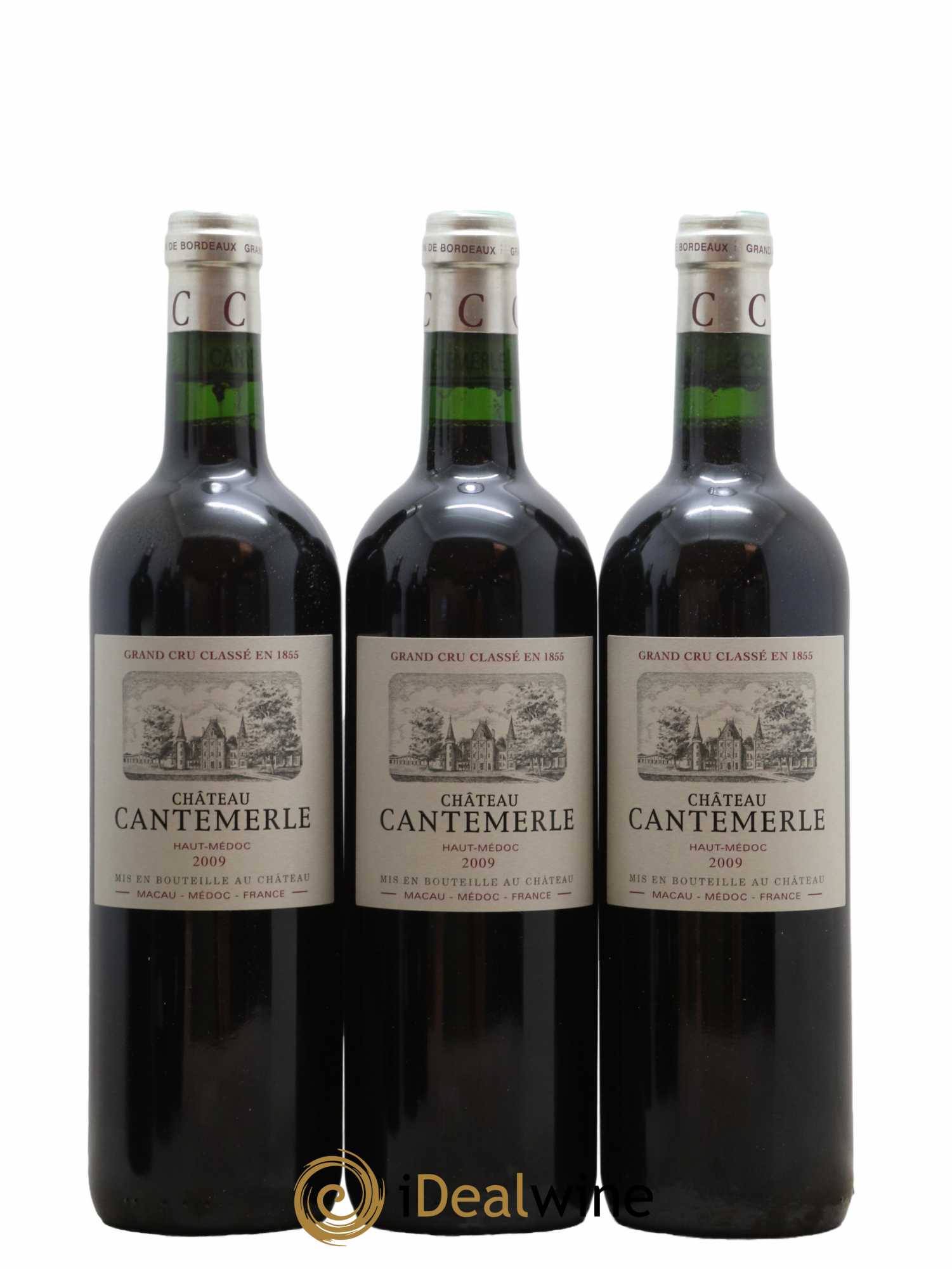 Château Cantemerle 5ème Grand Cru Classé 2009 - Lot de 6 bouteilles - 1