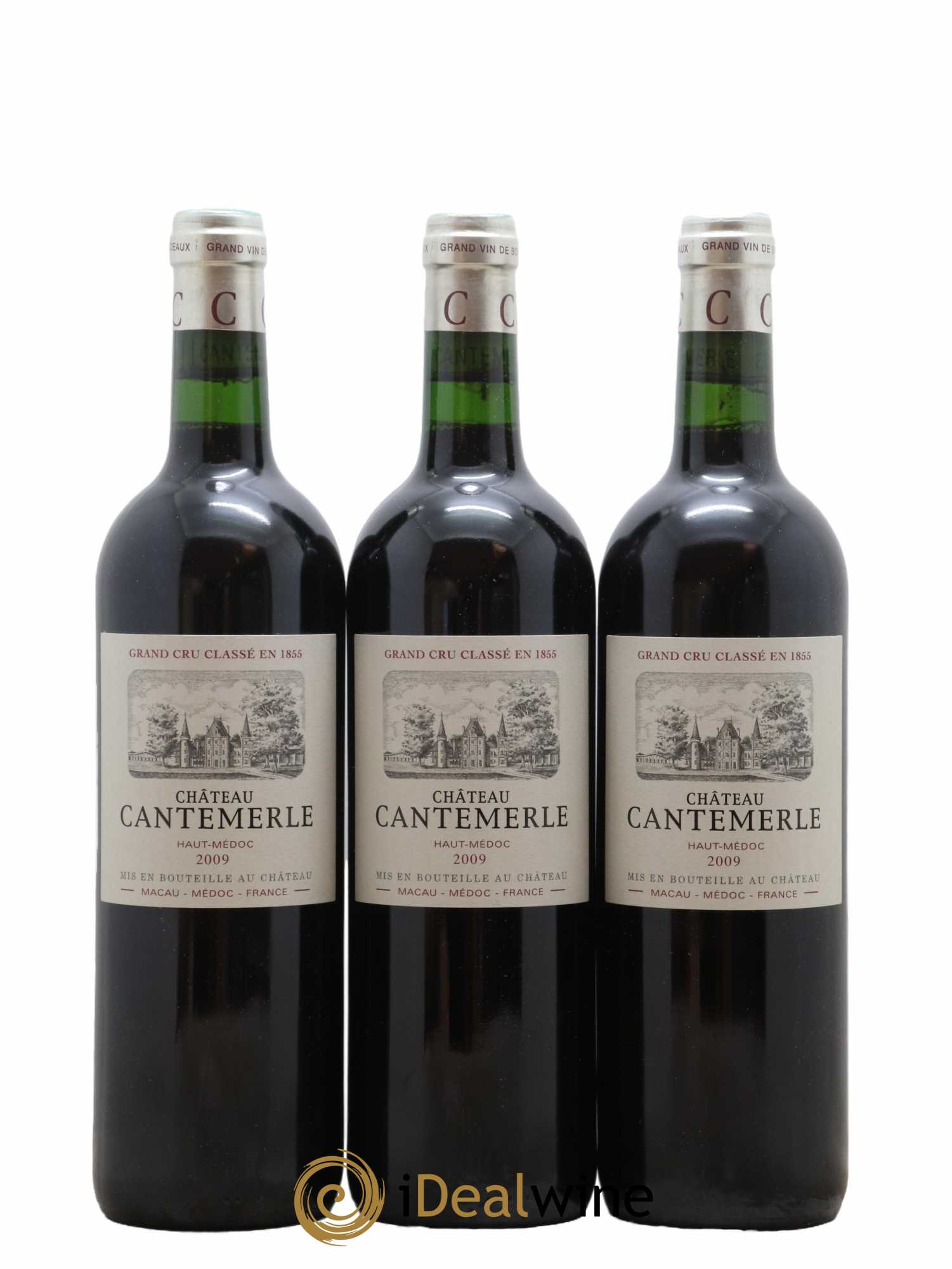 Château Cantemerle 5ème Grand Cru Classé 2009 - Lot de 6 bouteilles - 2