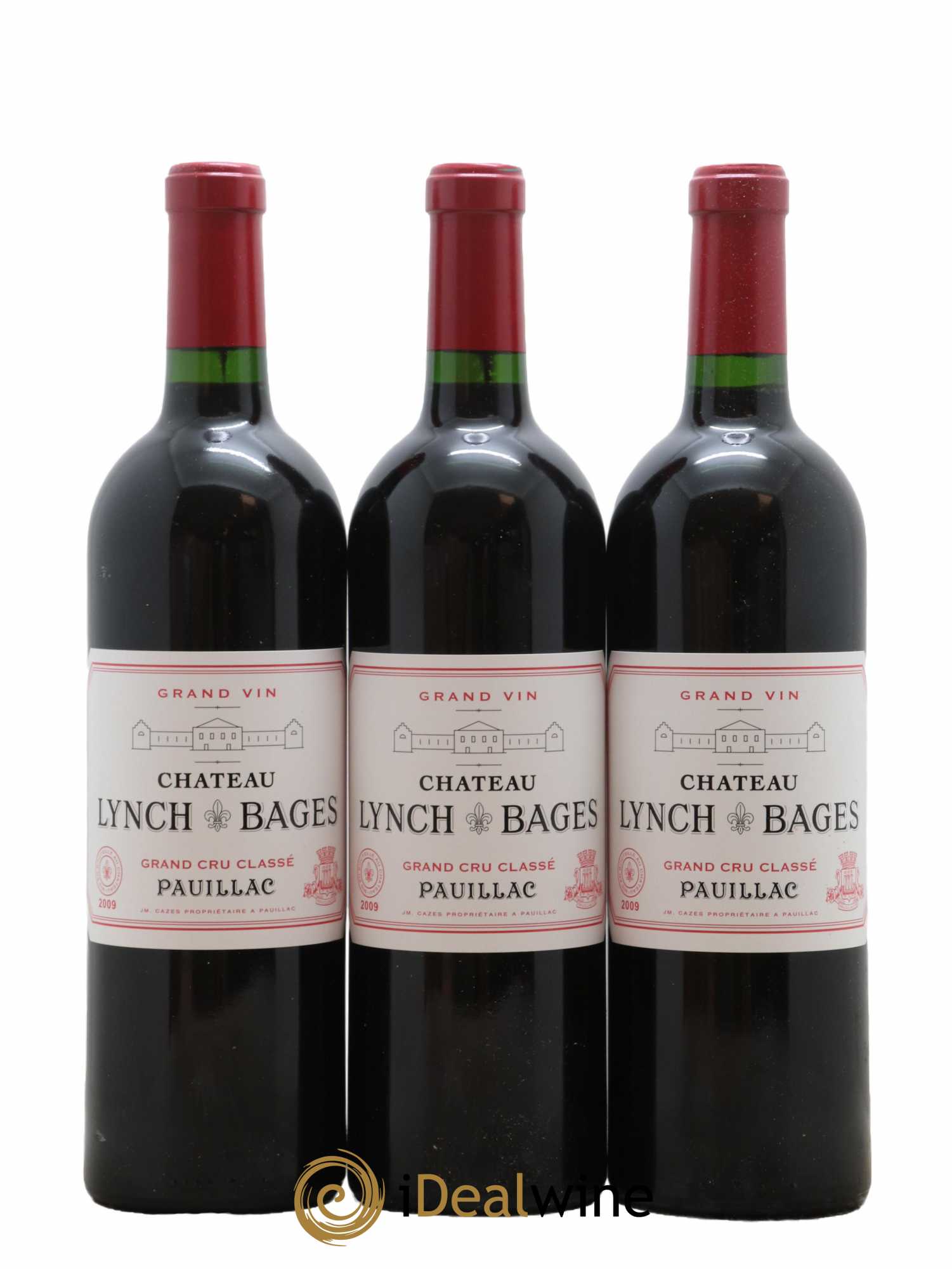 Château Lynch Bages 5ème Grand Cru Classé 2009 - Lot de 6 bouteilles - 1