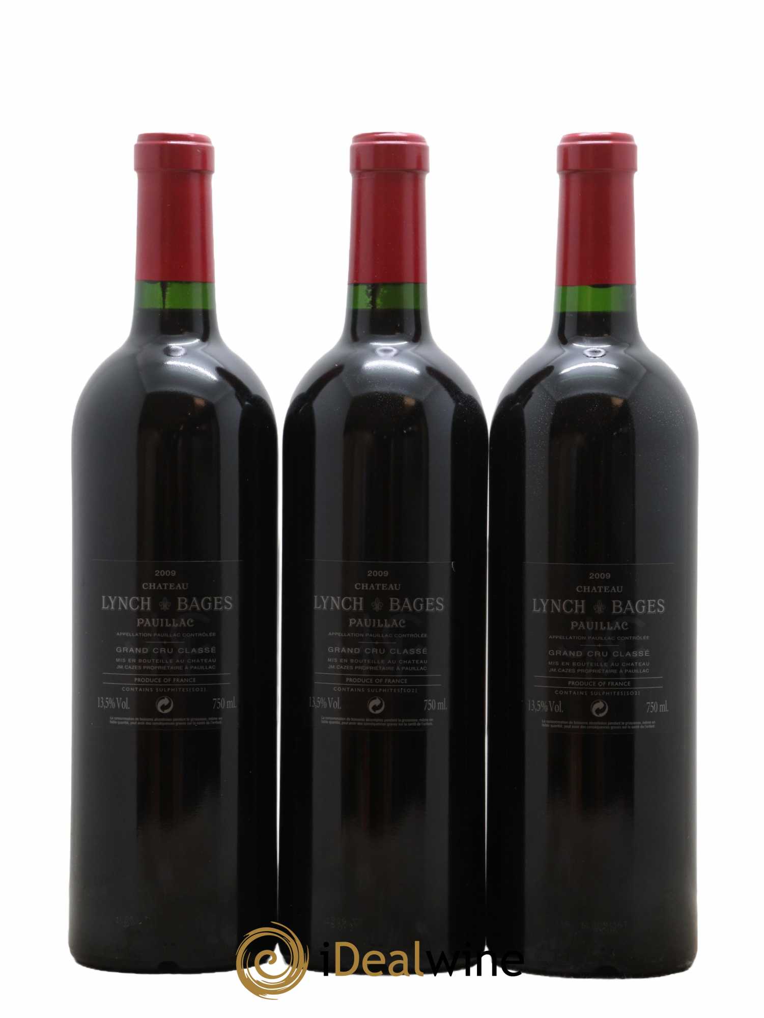 Château Lynch Bages 5ème Grand Cru Classé 2009 - Lot de 6 bouteilles - 2