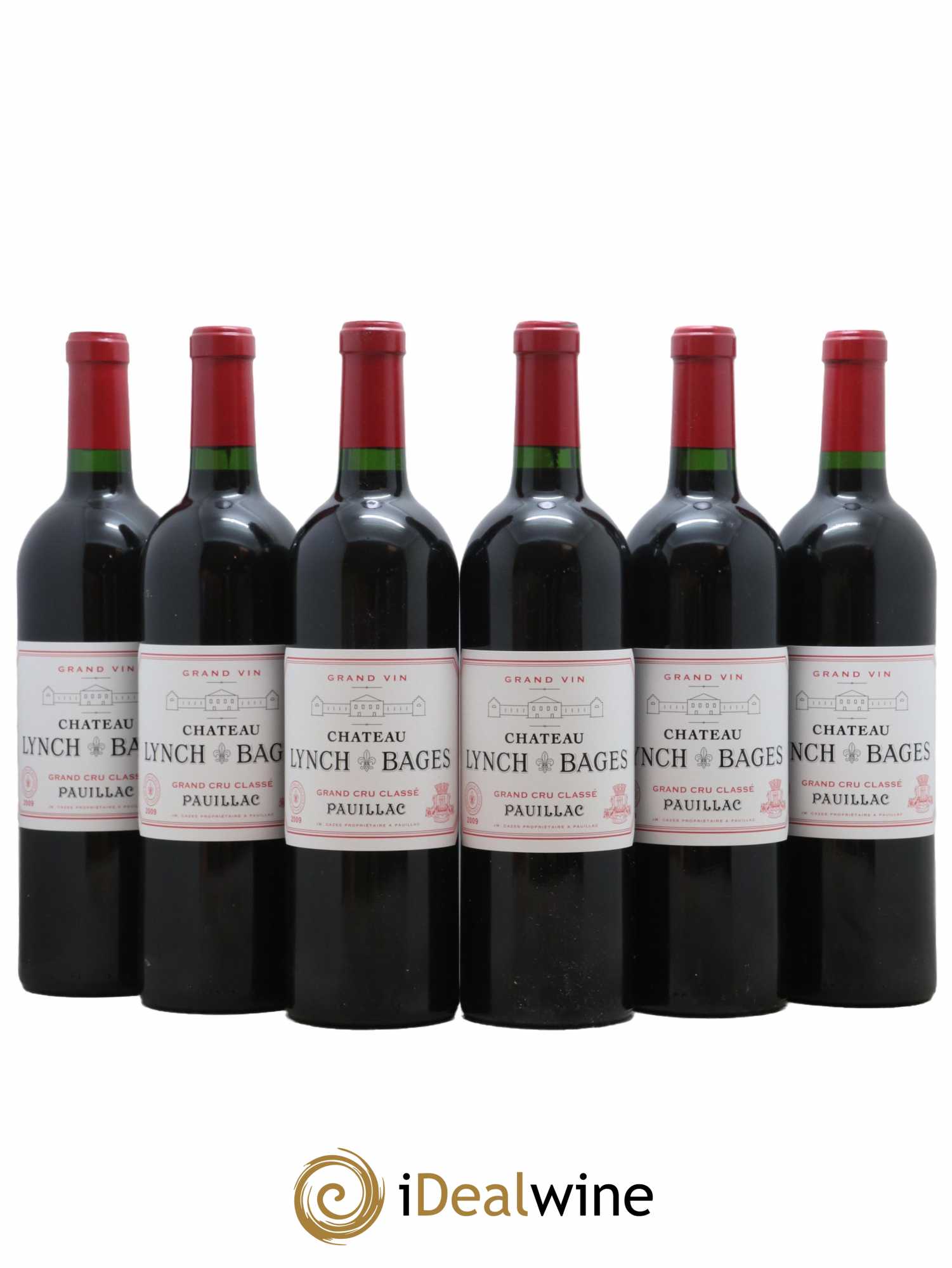 Château Lynch Bages 5ème Grand Cru Classé 2009 - Lot de 6 bouteilles - 0