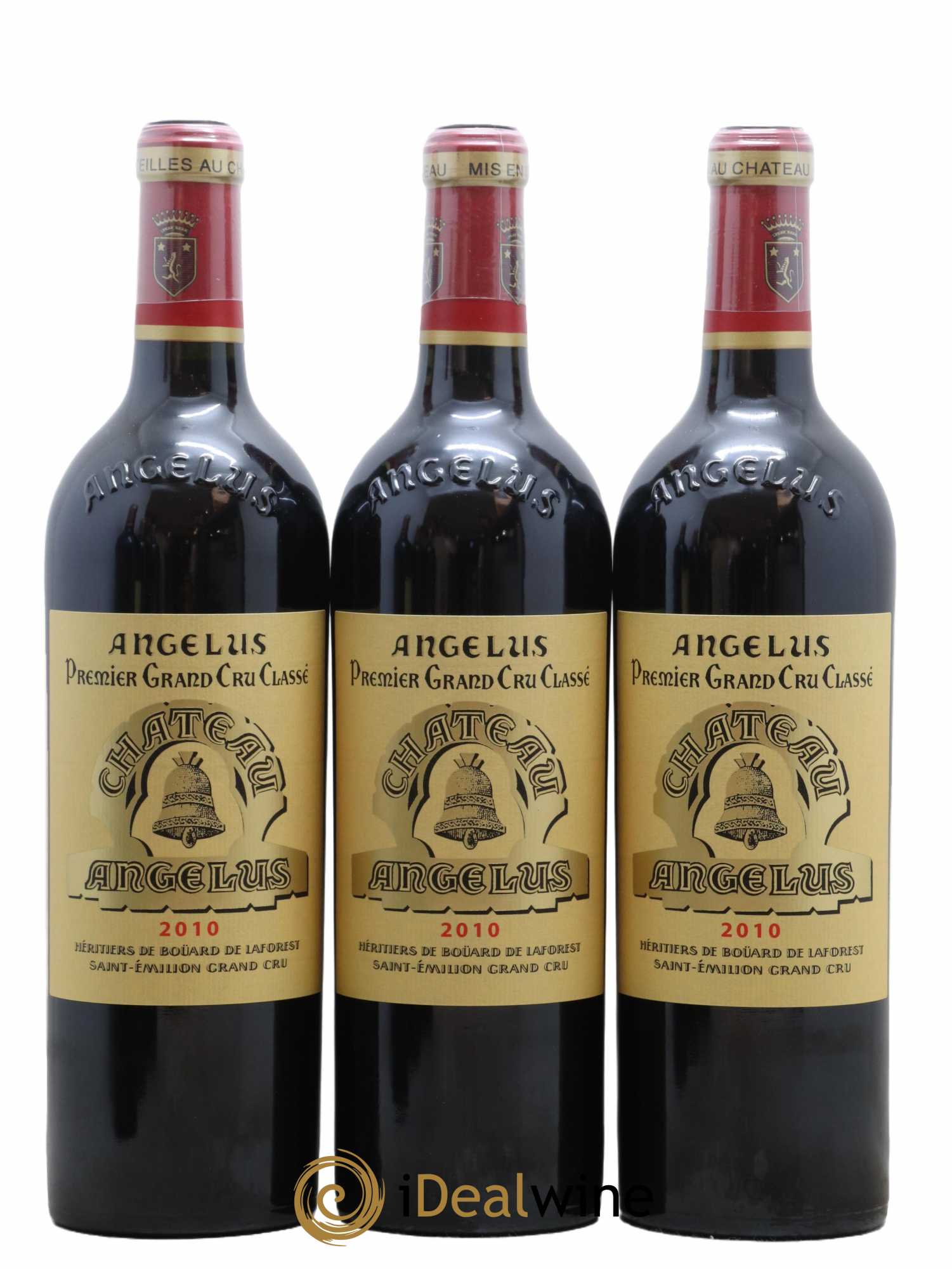 Château Angélus 1er Grand Cru Classé A 2010 - Lot de 6 bouteilles - 1
