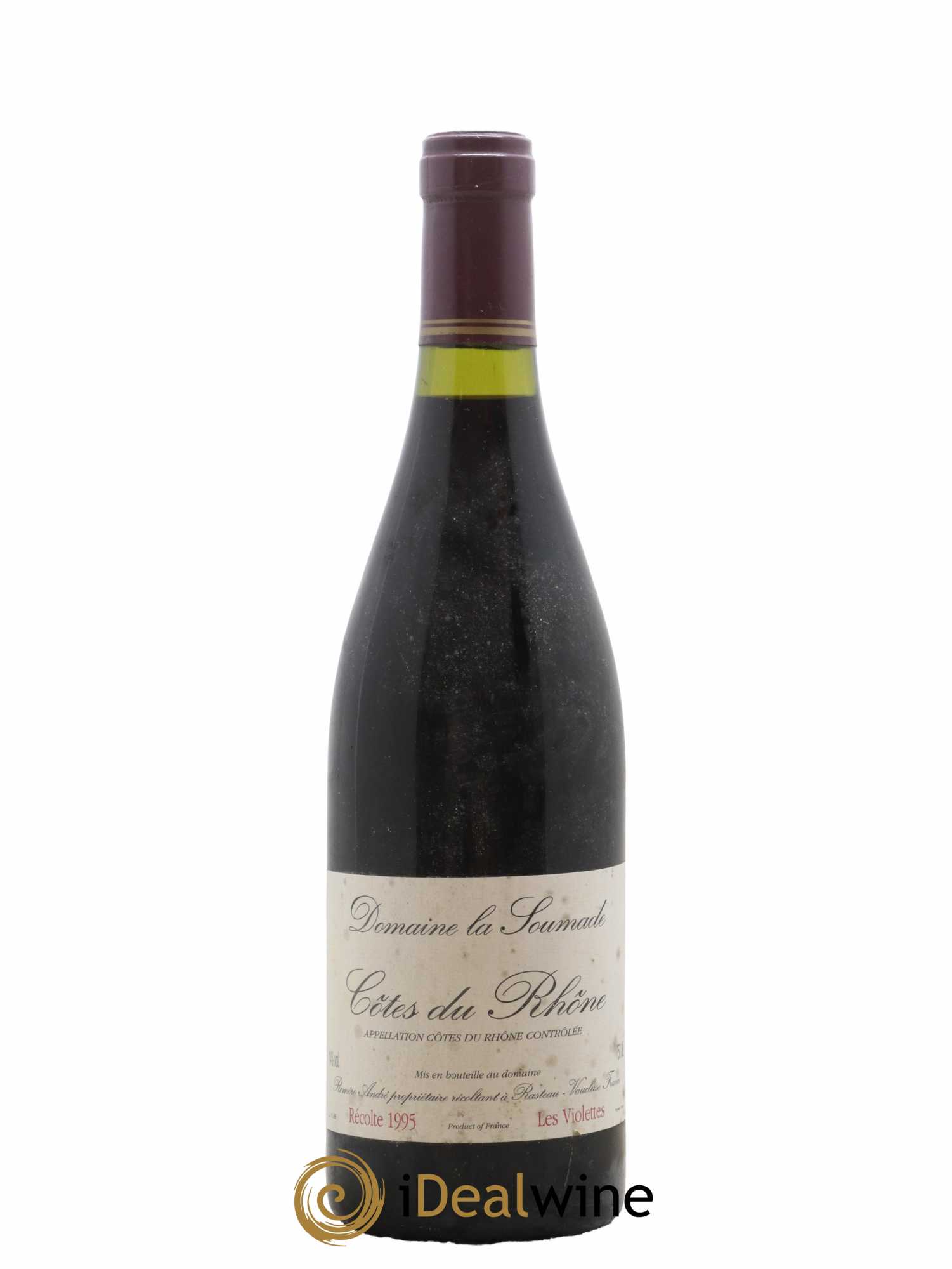 Côtes-du-Rhône Les Violettes Domaine de la Soumade 1995 - Lot de 1 bouteille - 0