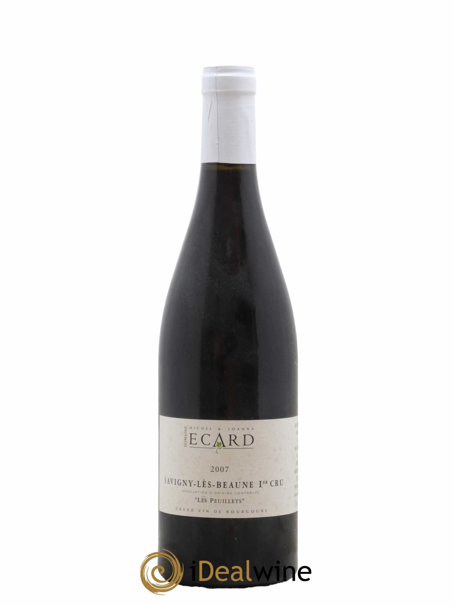 Savigny-lès-Beaune 1er Cru Les Peuillets Domaine Michel et Joanna Ecard 2007 - Lot de 1 bouteille - 0