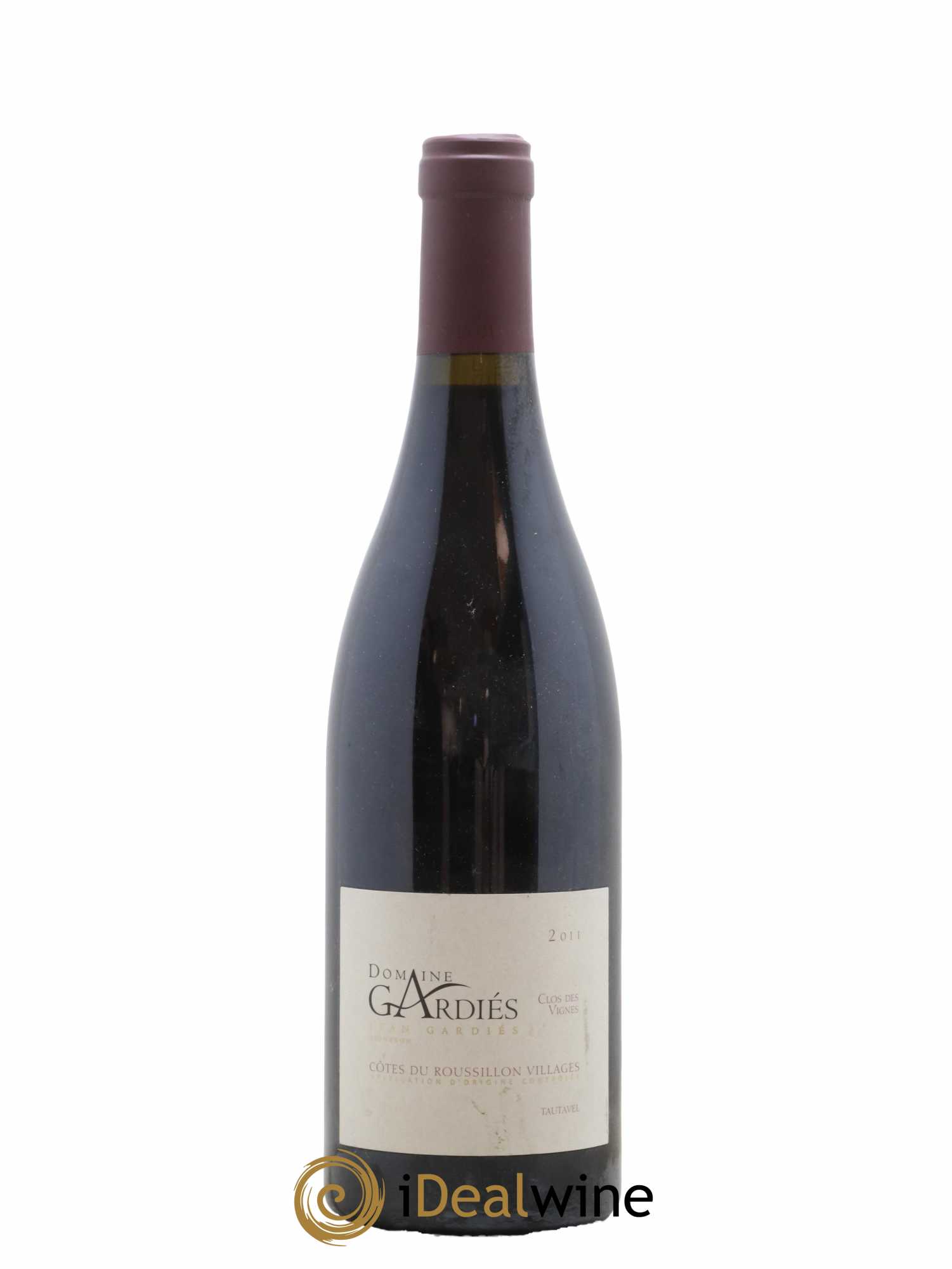 Côtes du Roussillon Villages - Tautavel Gardiés (Domaine) Clos des Vignes 2011 - Lot de 1 bouteille - 0