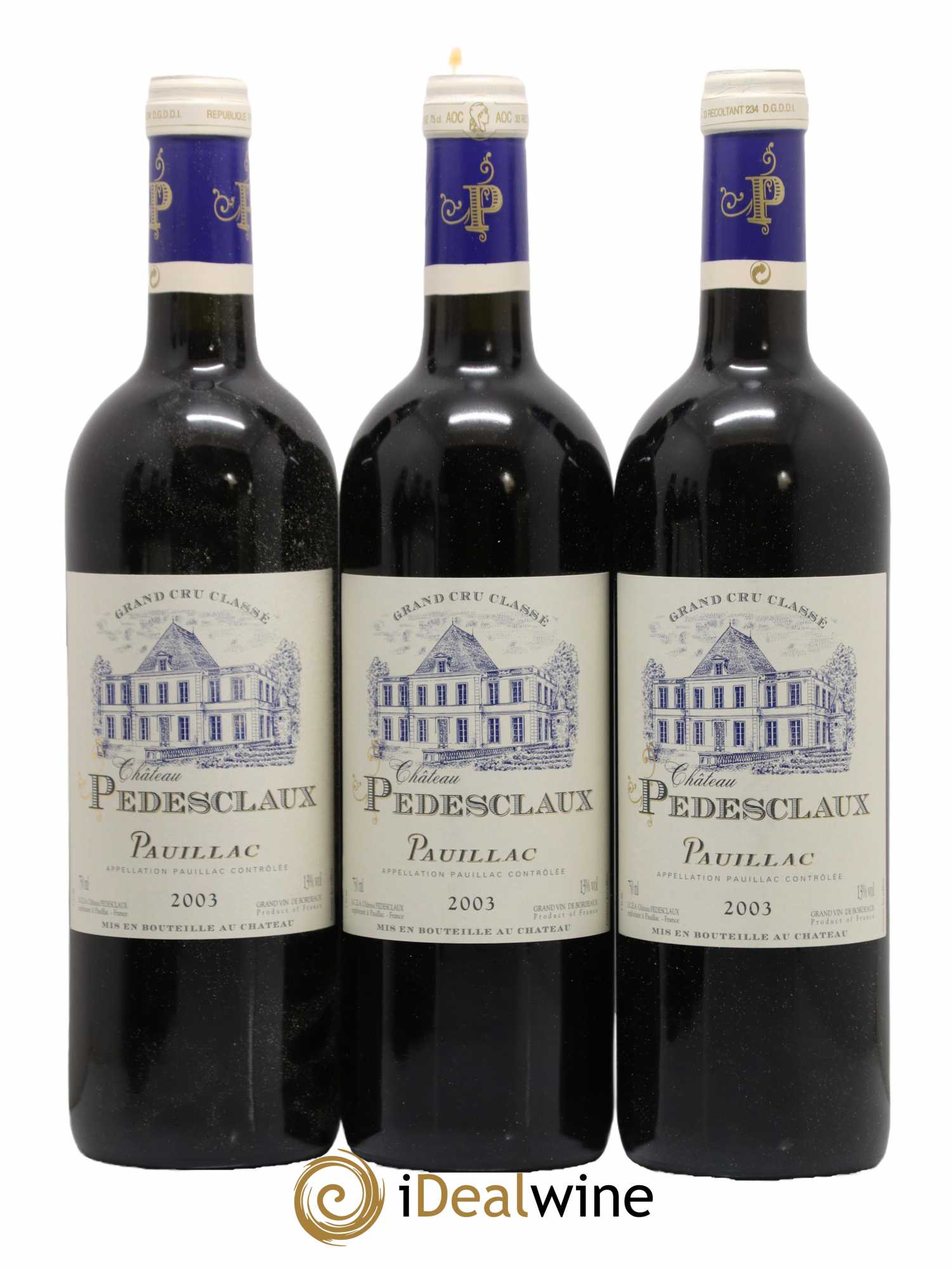 Château Pedesclaux 5ème Grand Cru Classé 2003 - Lot de 12 bouteilles - 3