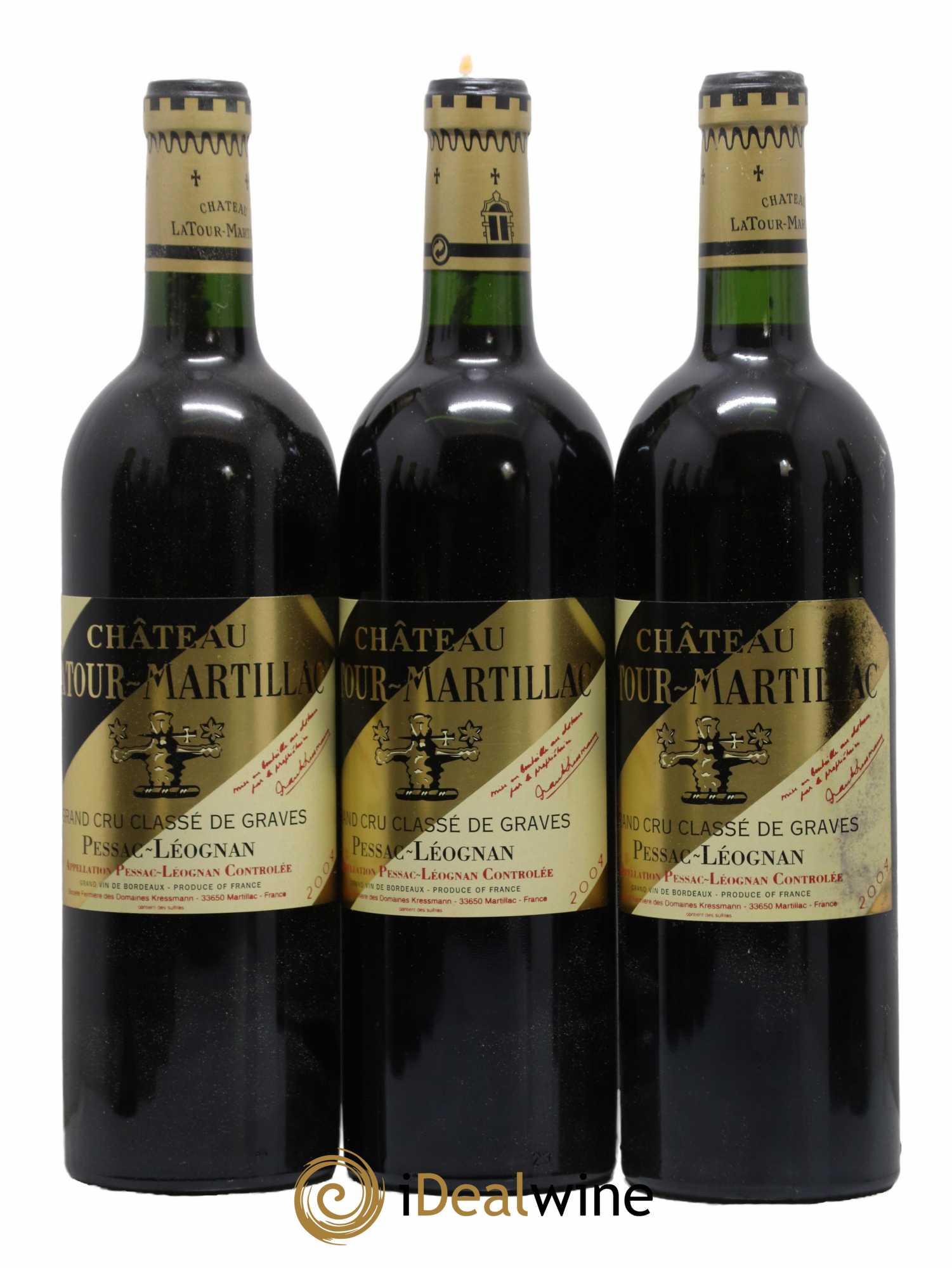 Château Latour-Martillac Cru Classé de Graves 2004 - Posten von 12 Flaschen - 2