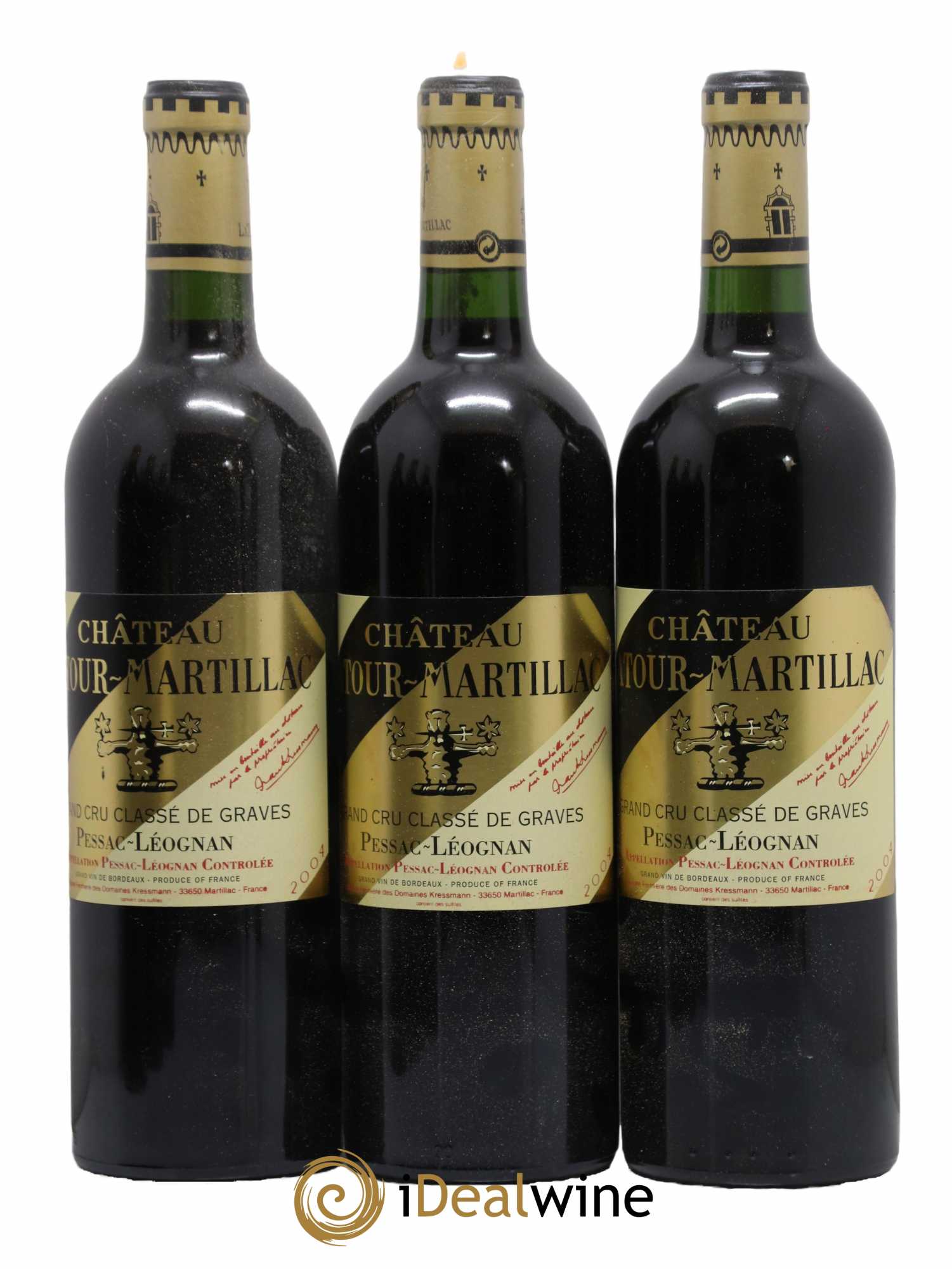 Château Latour-Martillac Cru Classé de Graves 2004 - Posten von 12 Flaschen - 3