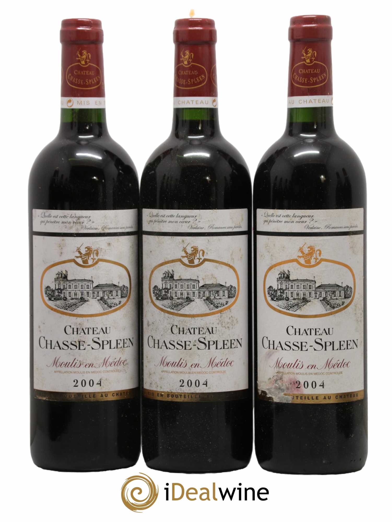 Château Chasse Spleen 2004 - Lot de 12 bouteilles - 2