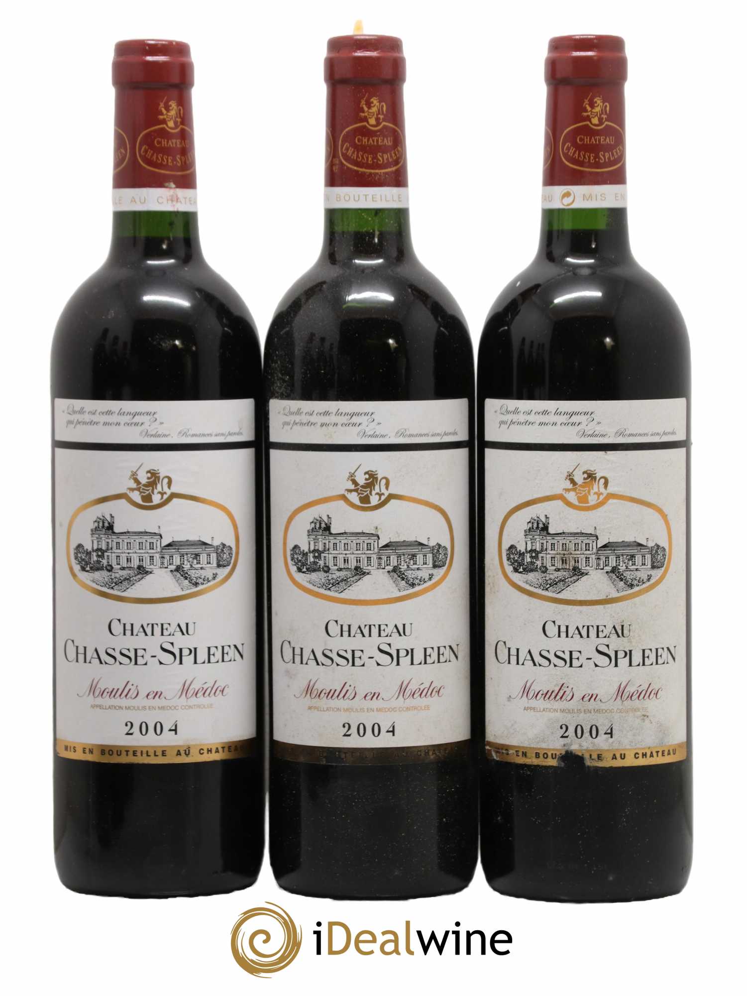Château Chasse Spleen 2004 - Lot de 12 bouteilles - 3
