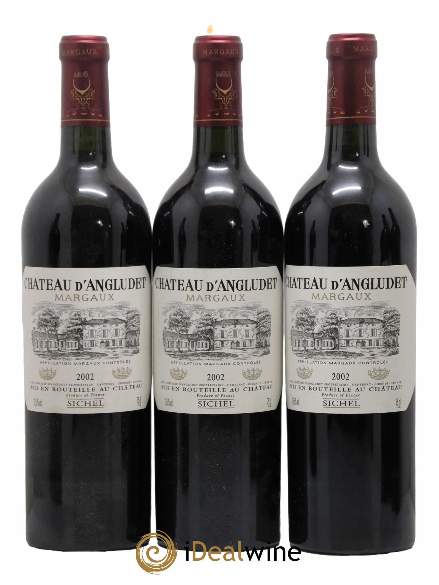 Château d' Angludet Cru Bourgeois 2002 - Lot de 12 bouteilles - 3