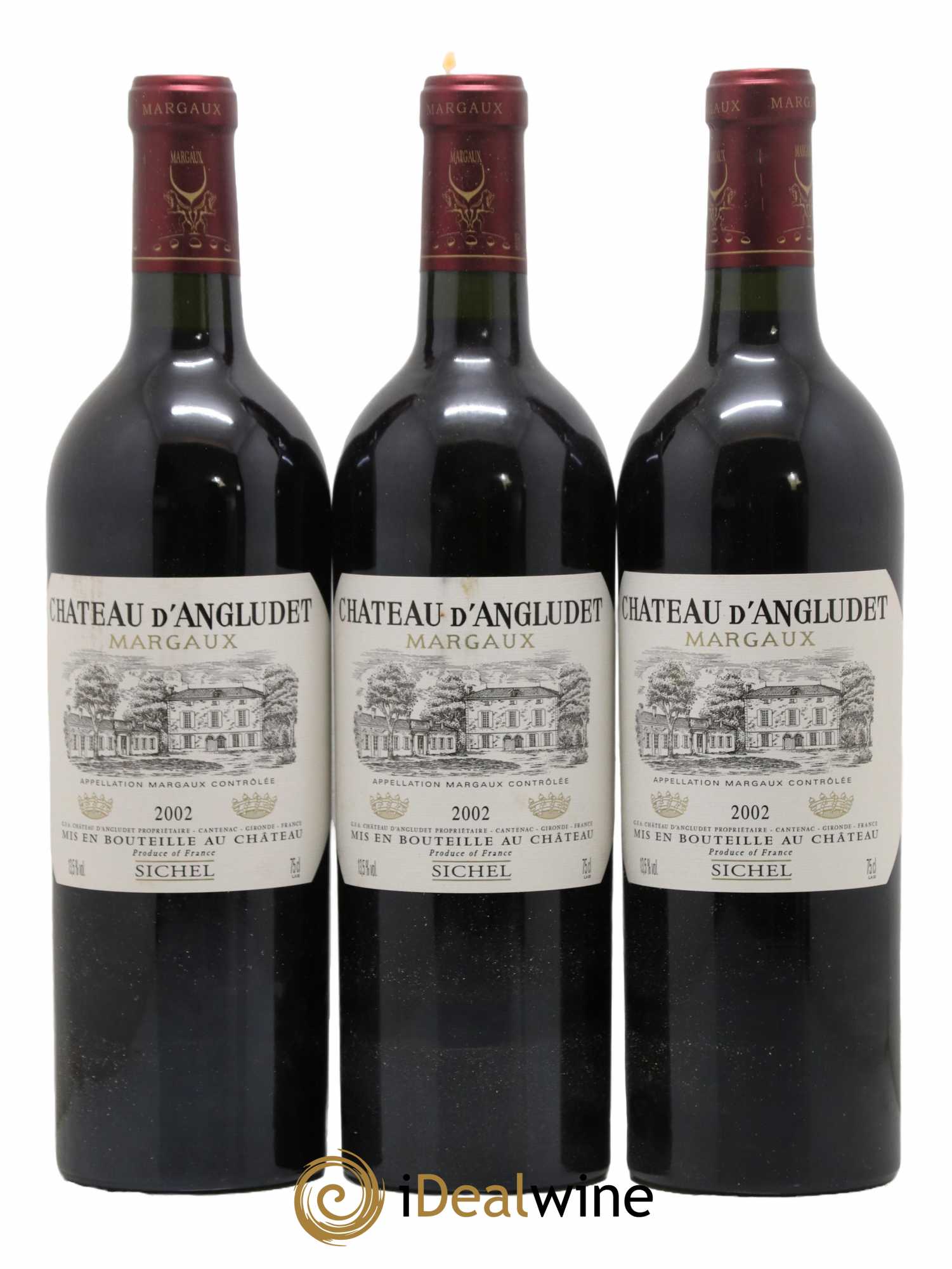 Château d' Angludet Cru Bourgeois 2002 - Lot de 12 bouteilles - 4