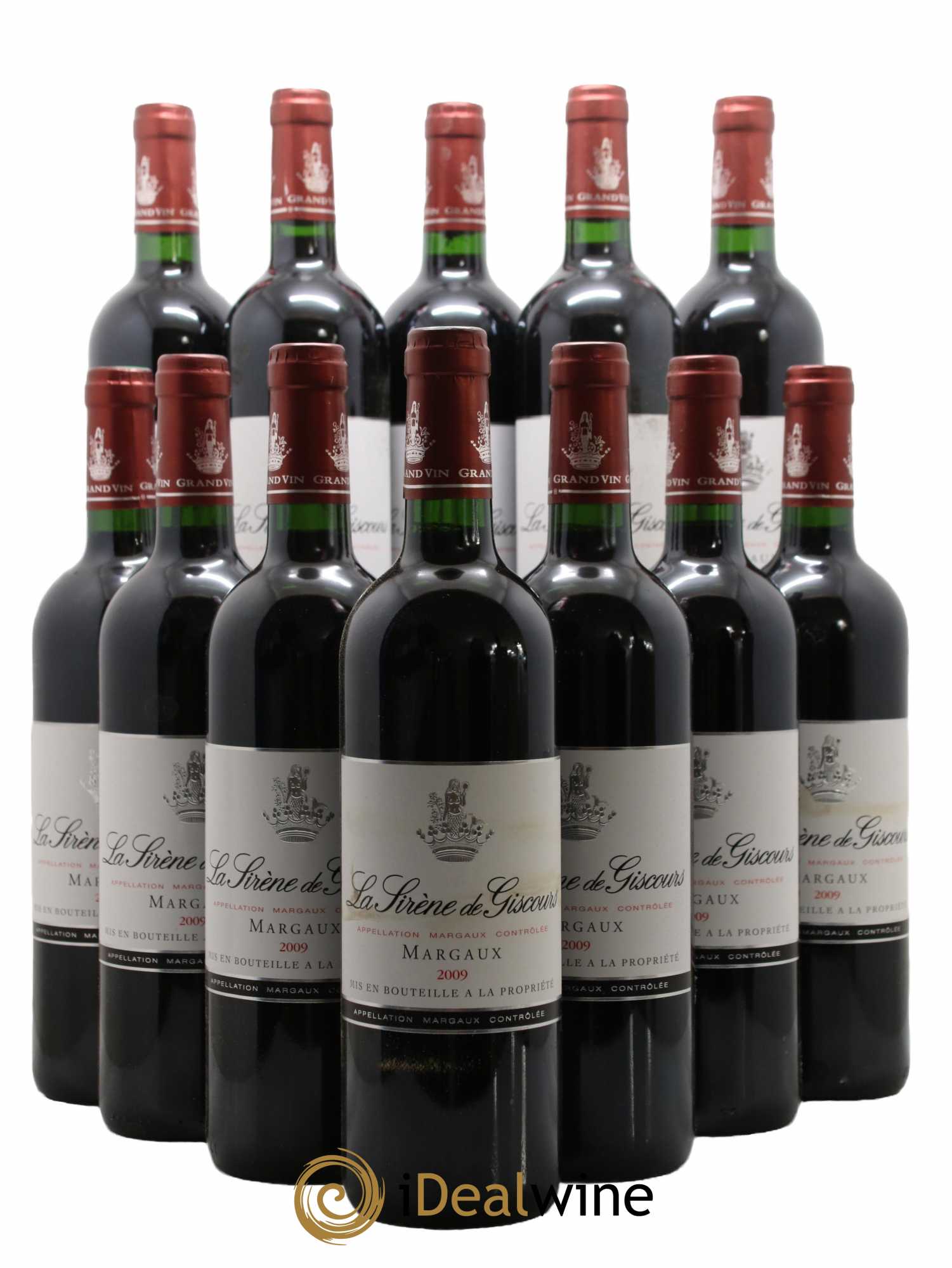 La Sirène de Giscours 2009 - Lot de 12 bouteilles - 0
