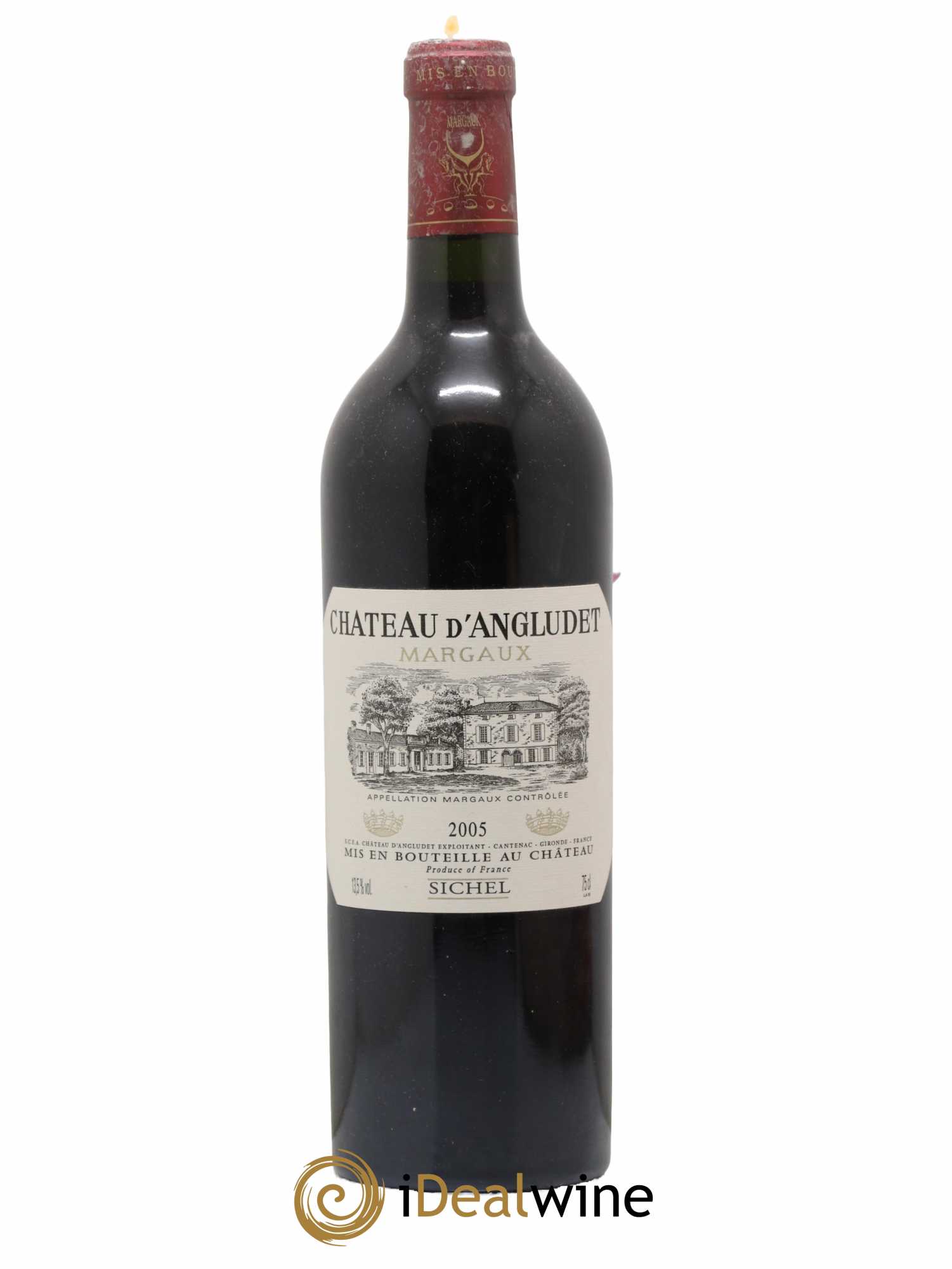 Château d' Angludet Cru Bourgeois 2005 - Lot de 1 bouteille - 0