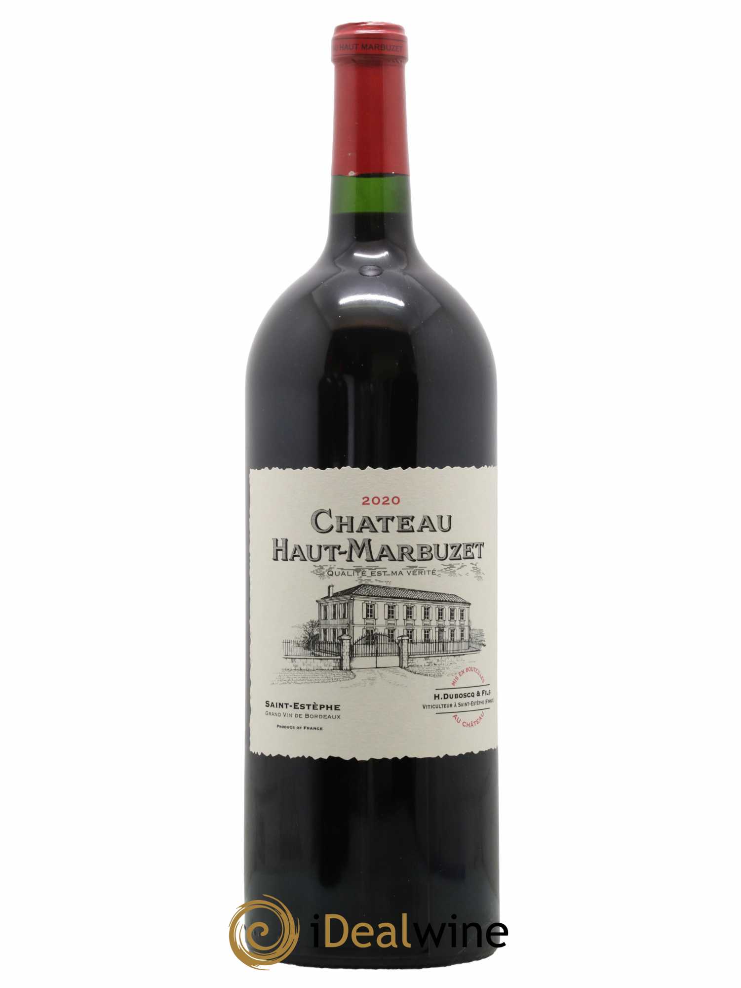 Château Haut Marbuzet 2020 - Lot de 1 magnum - 0