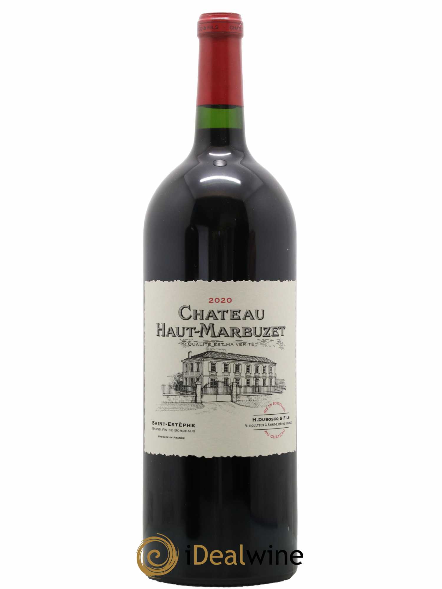 Château Haut Marbuzet 2020 - Lot de 1 magnum - 0