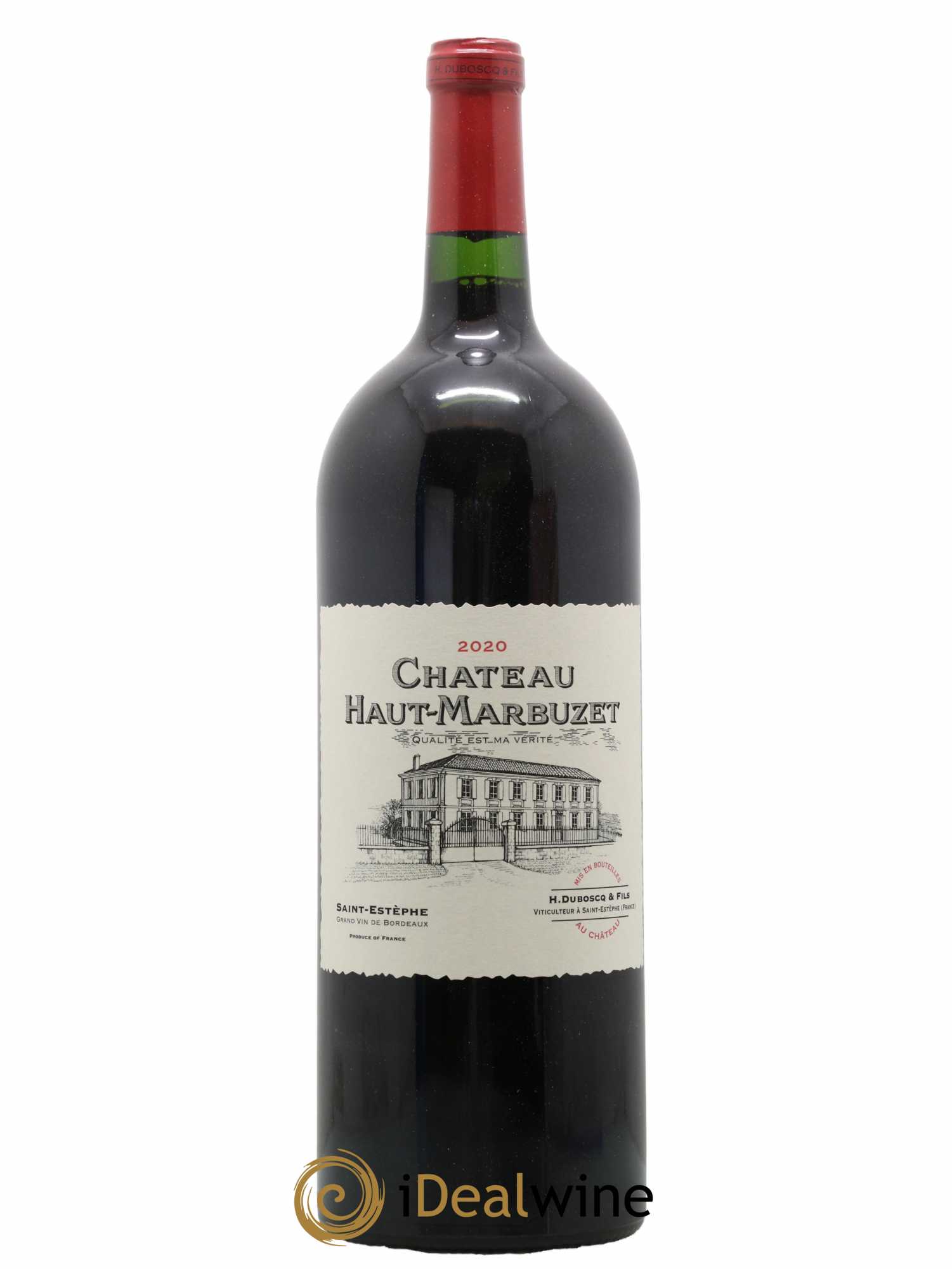 Château Haut Marbuzet 2020 - Lot de 1 magnum - 0