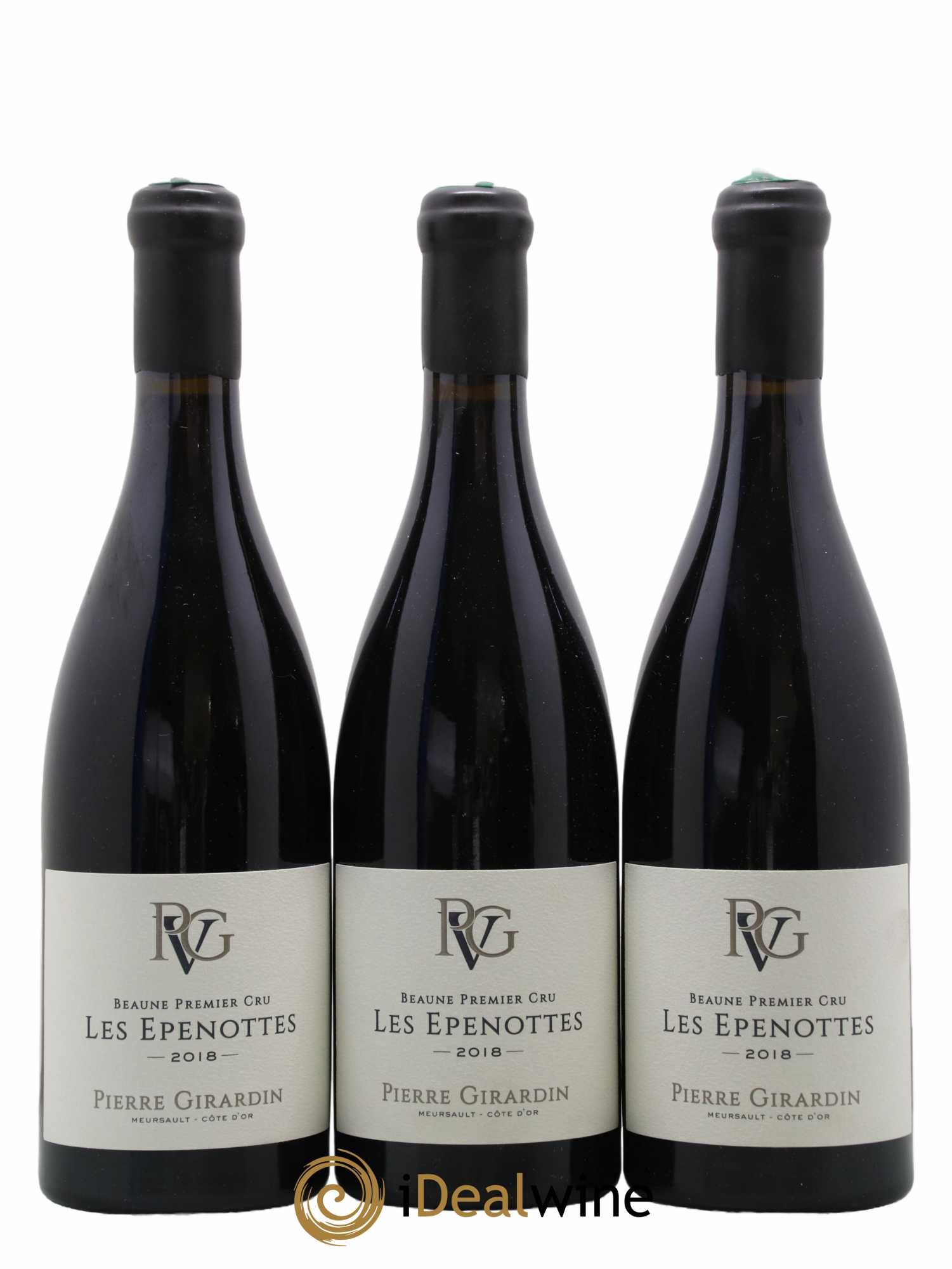 Beaune 1er Cru Les Epenottes Pierre Girardin 2018 - Lot de 3 bouteilles - 0