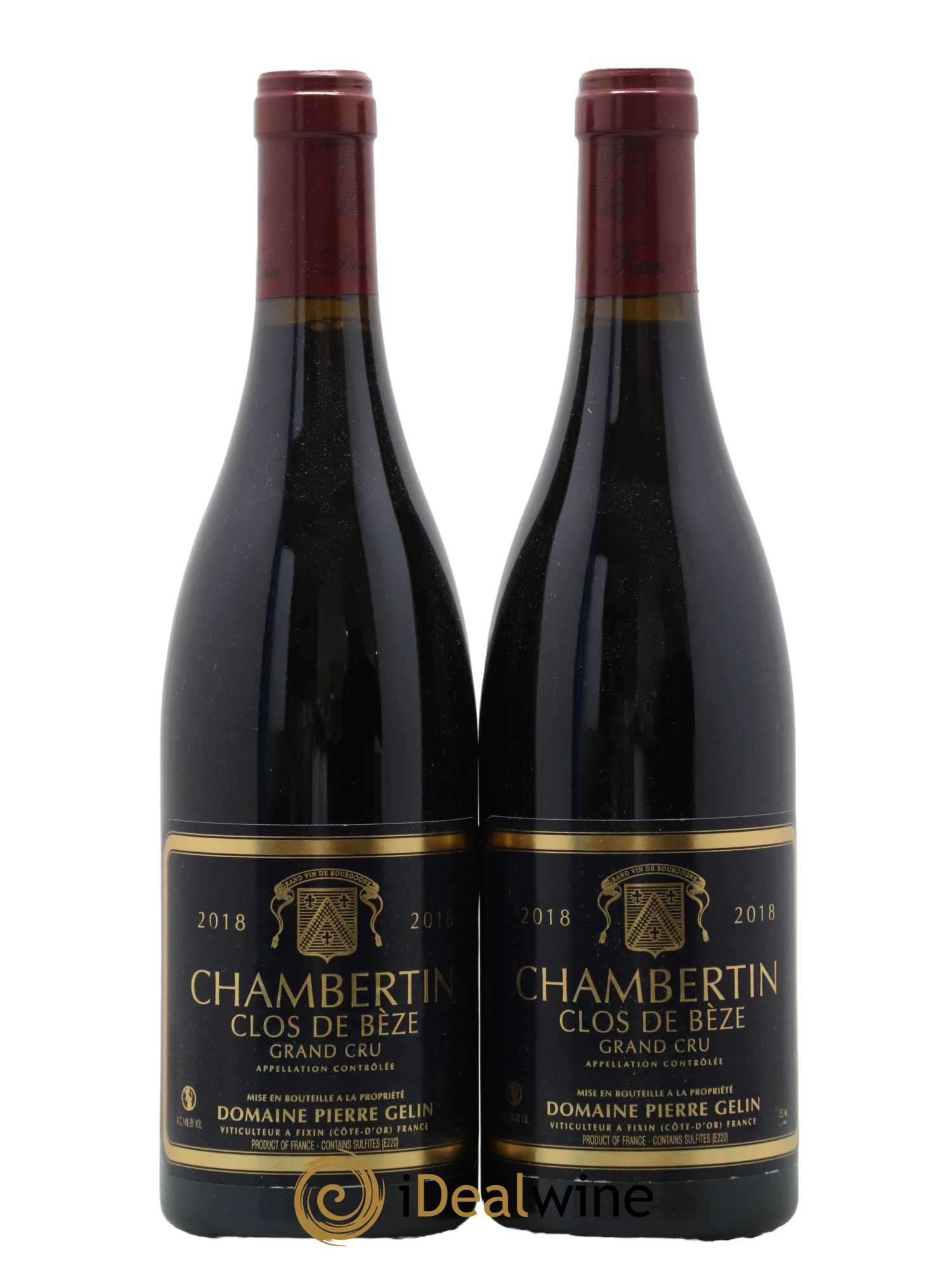 Chambertin Clos de Bèze Grand Cru Pierre Gelin 2018 - Lot de 2 bouteilles - 0