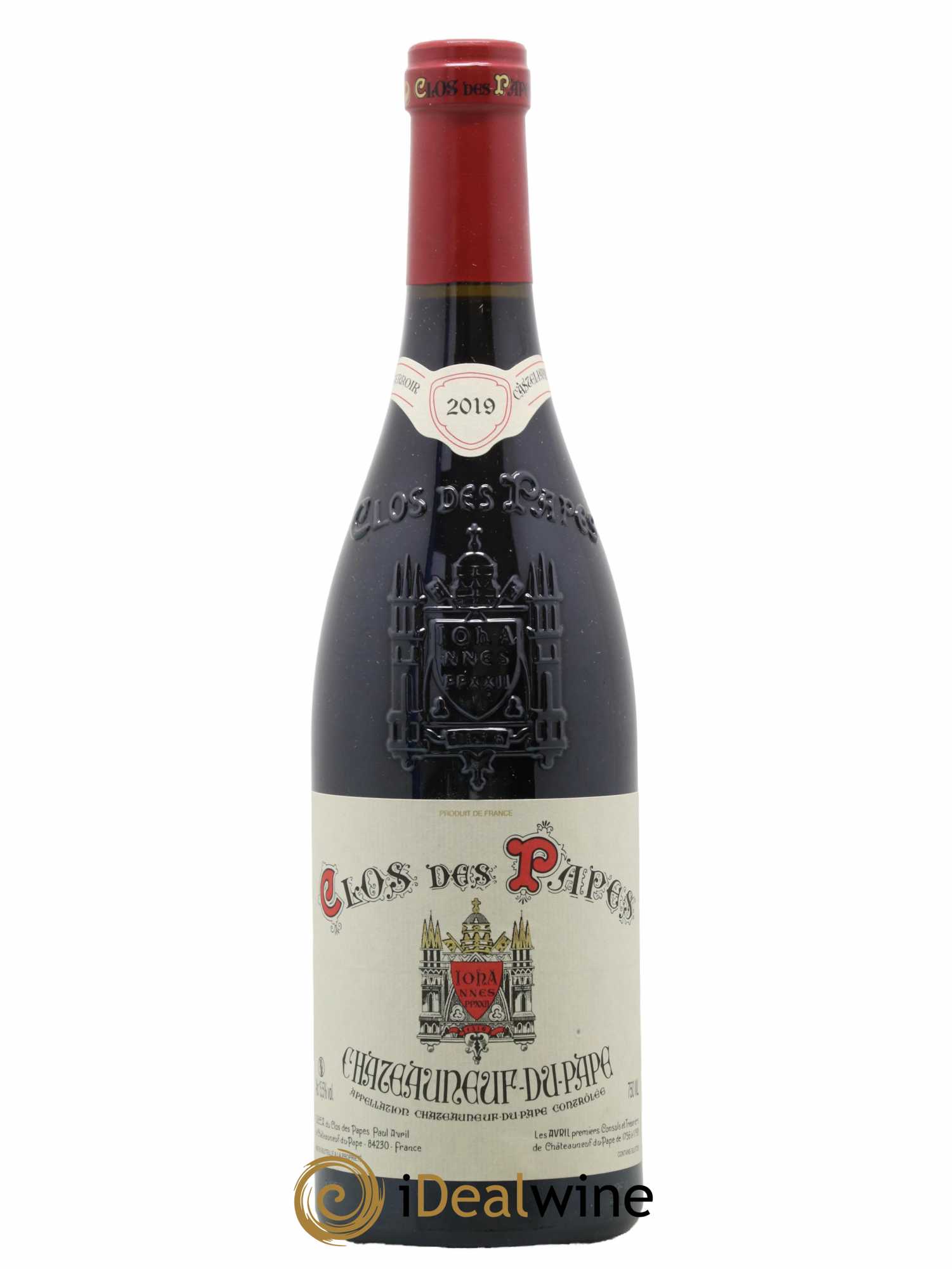 Châteauneuf-du-Pape Clos des Papes - Paul Avril 2019 - Lot de 1 bouteille - 0