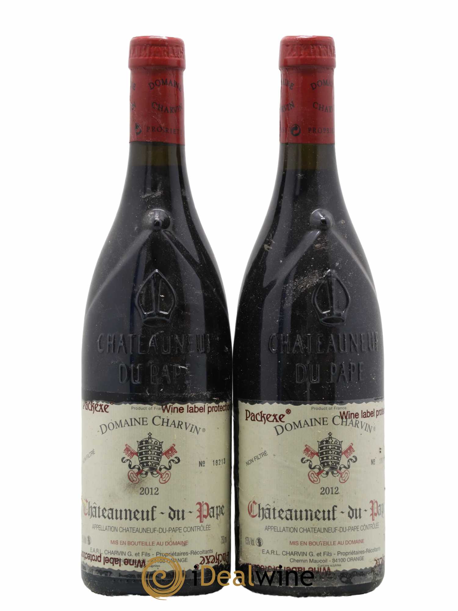 Châteauneuf-du-Pape Charvin (Domaine) 2012 - Lot de 2 bouteilles - 0