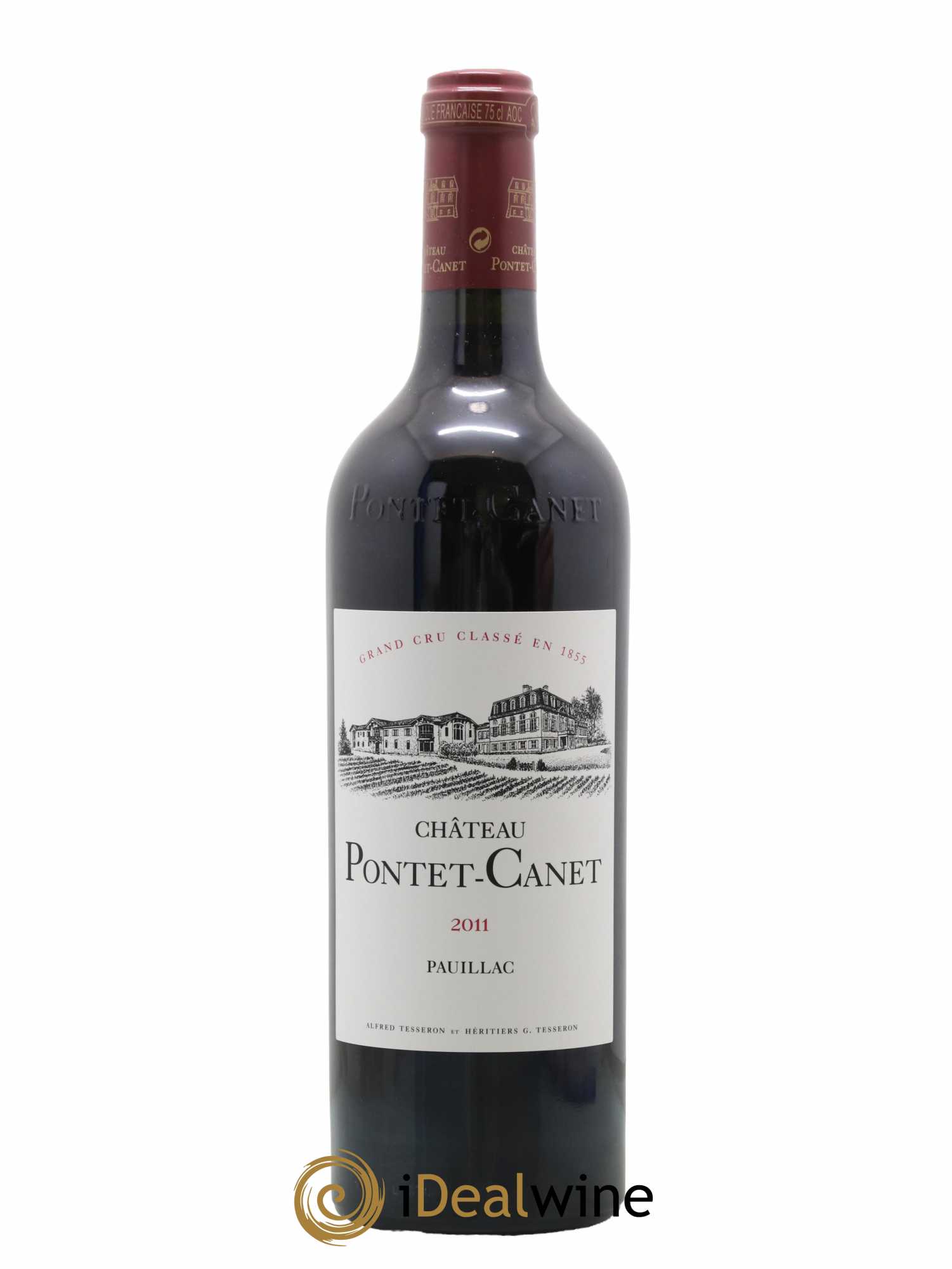 Château Pontet Canet 5ème Grand Cru Classé 2011 - Lot de 1 bouteille - 0