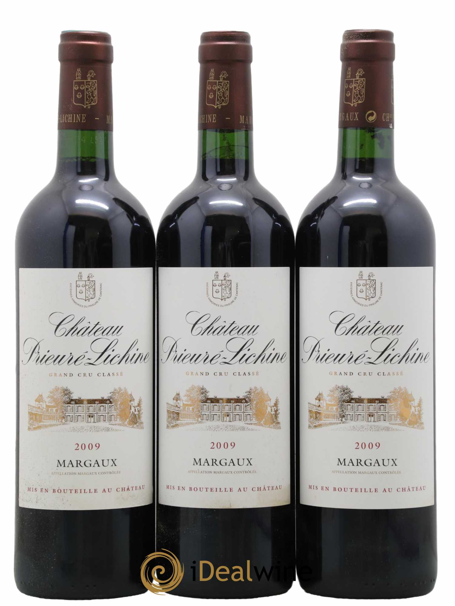 Château Prieuré Lichine 4ème Grand Cru Classé 2009 - Lot de 12 bouteilles - 1