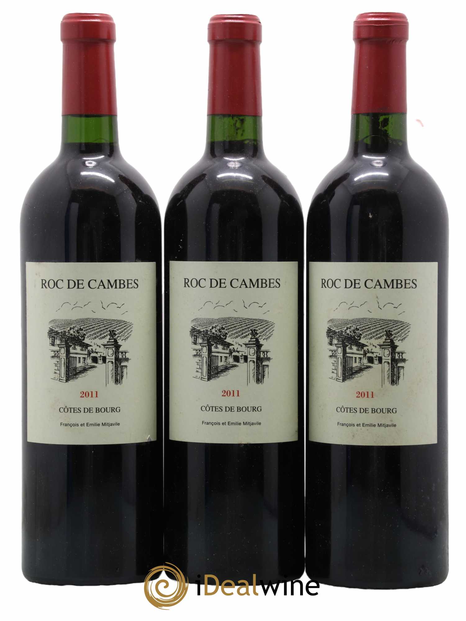 Roc de Cambes 2011 - Lotto di 3 bottiglie - 0