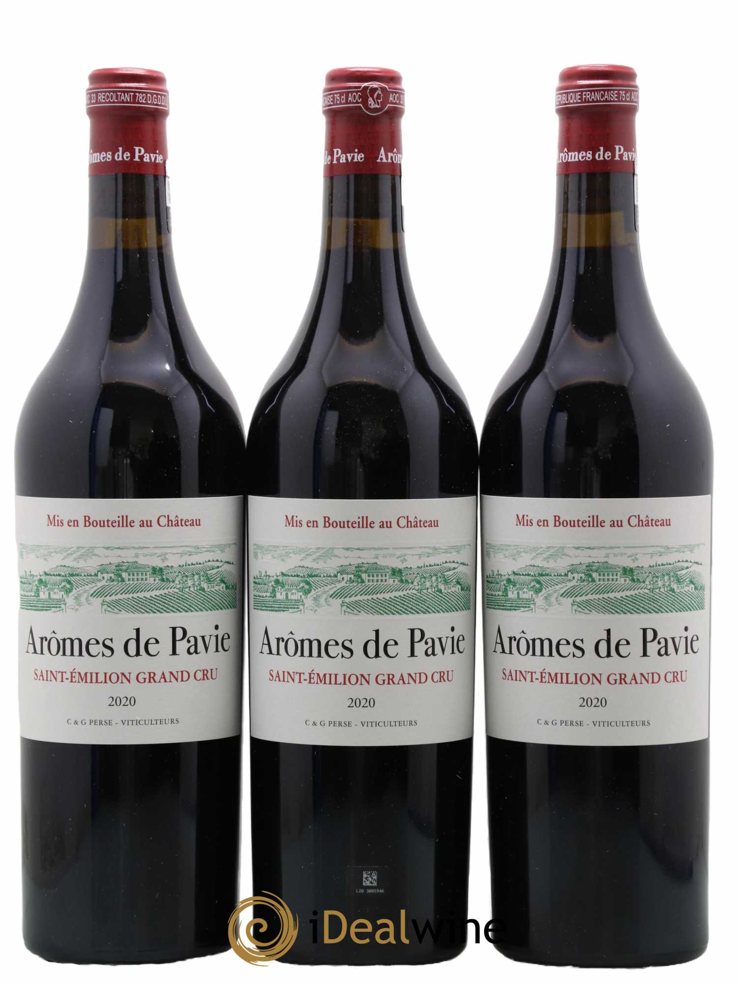 Arômes de Pavie 2020 - Lot de 6 bouteilles - 1