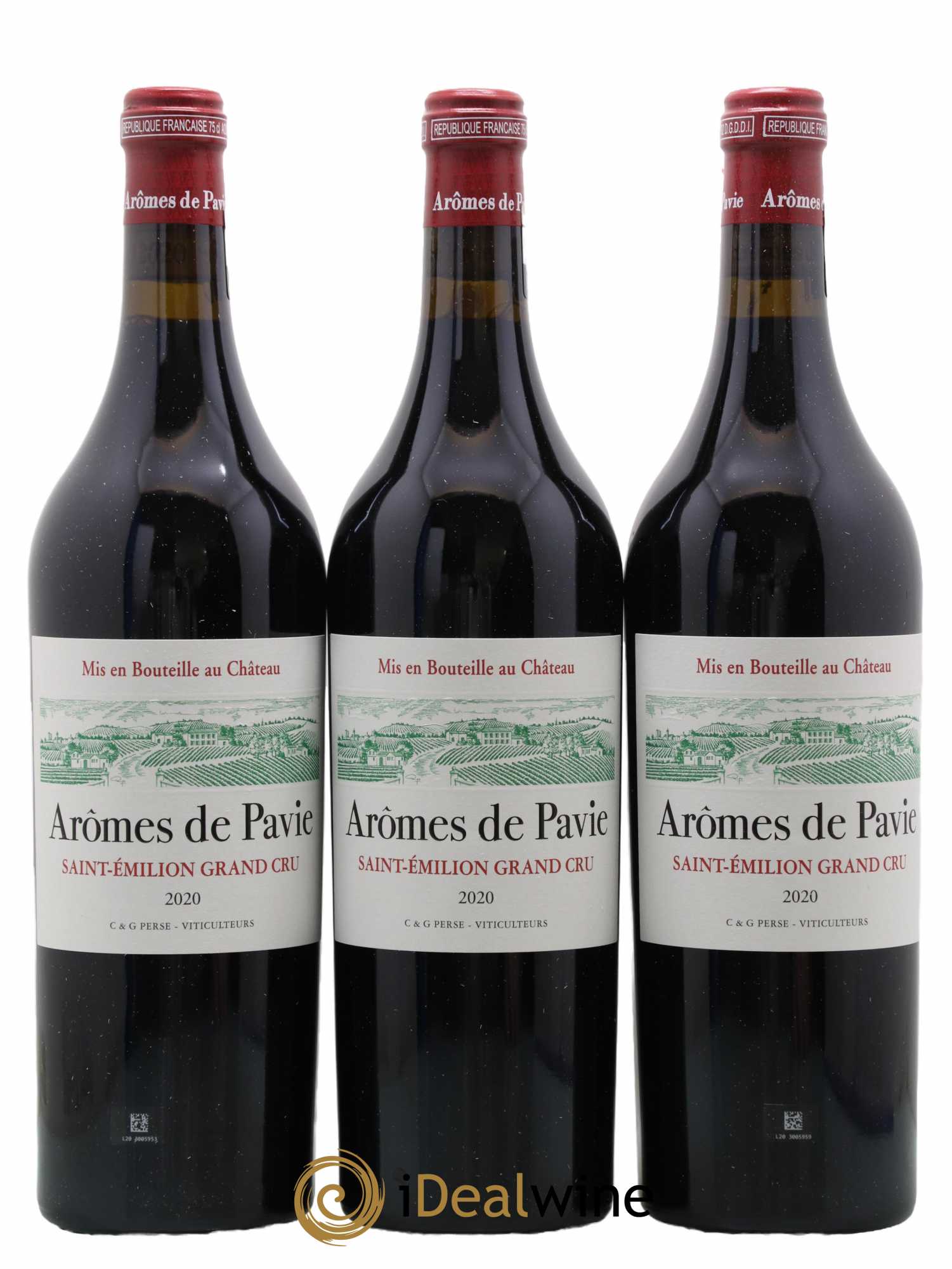 Arômes de Pavie 2020 - Lot de 6 bouteilles - 2