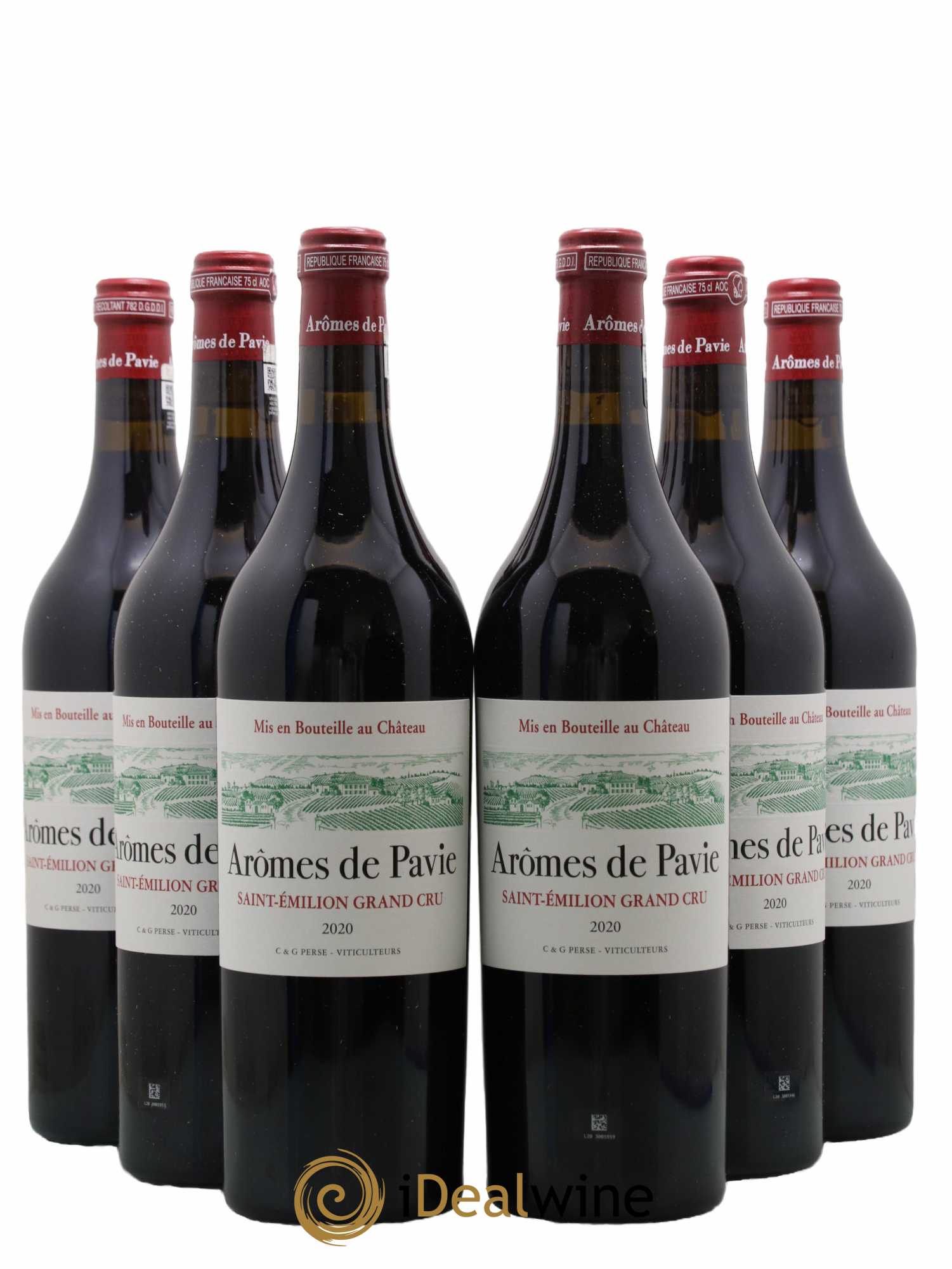 Arômes de Pavie 2020 - Lot de 6 bouteilles - 0
