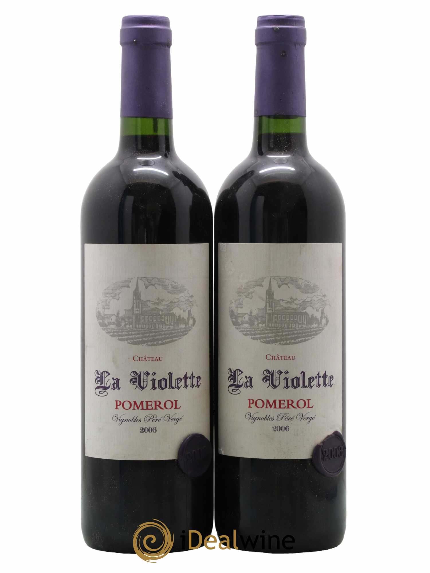 Château la Violette 2006 - Lot de 2 bouteilles - 0