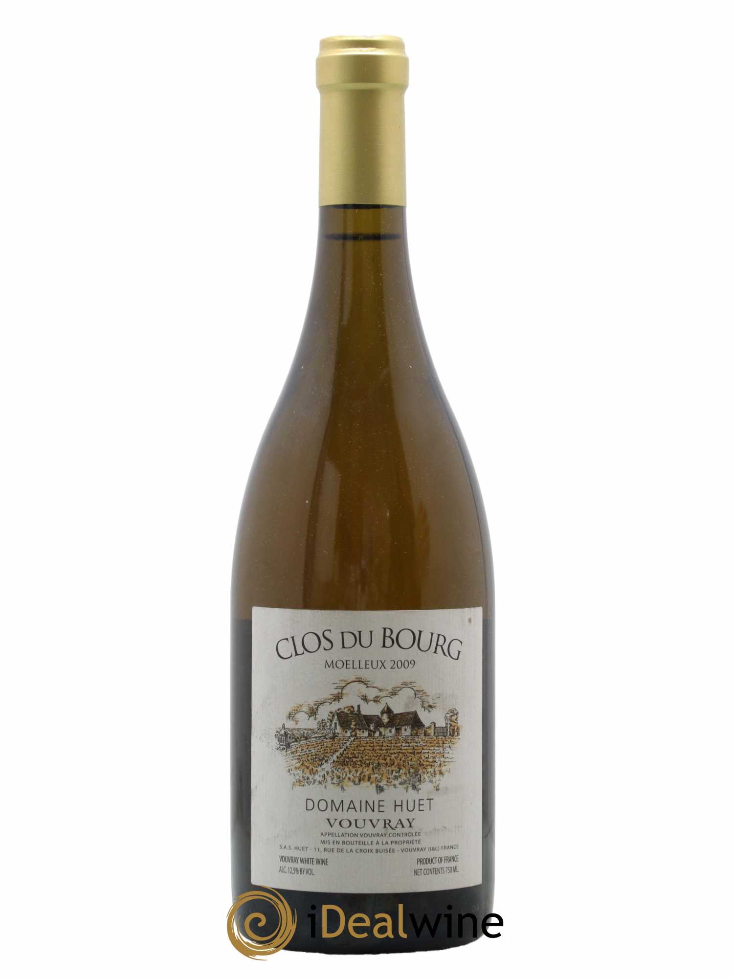 Vouvray Clos du Bourg Moelleux Domaine Huet 2009 - Lotto di 1 bottiglia - 0