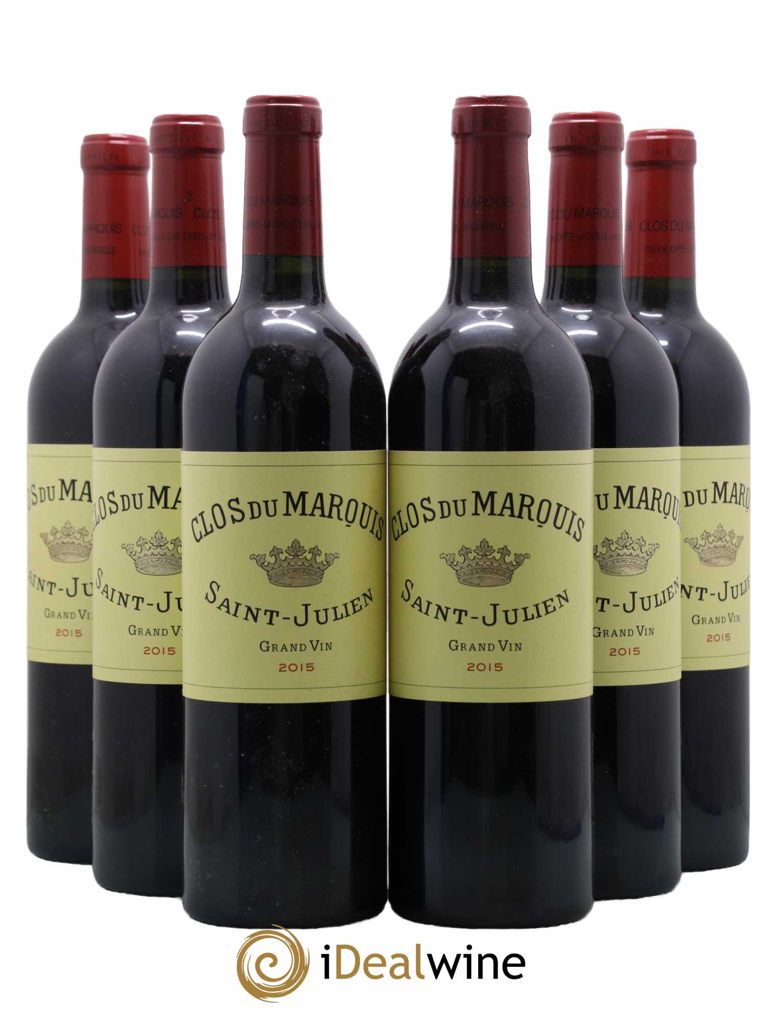 Clos du Marquis 2015 - Lot de 6 bouteilles - 0