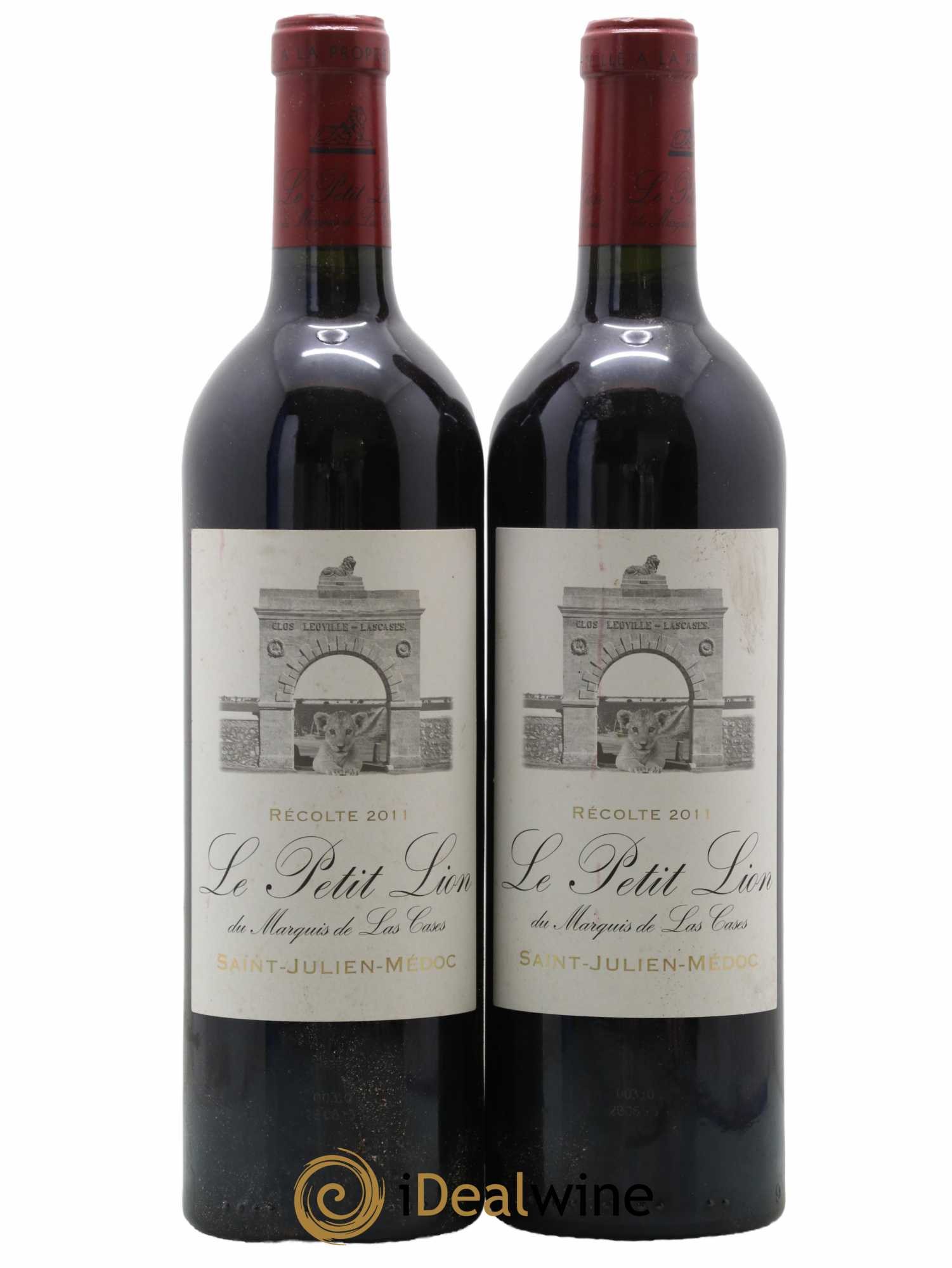 Le Petit Lion du Marquis de Las Cases Second Vin 2011 - Lot de 2 bouteilles - 0