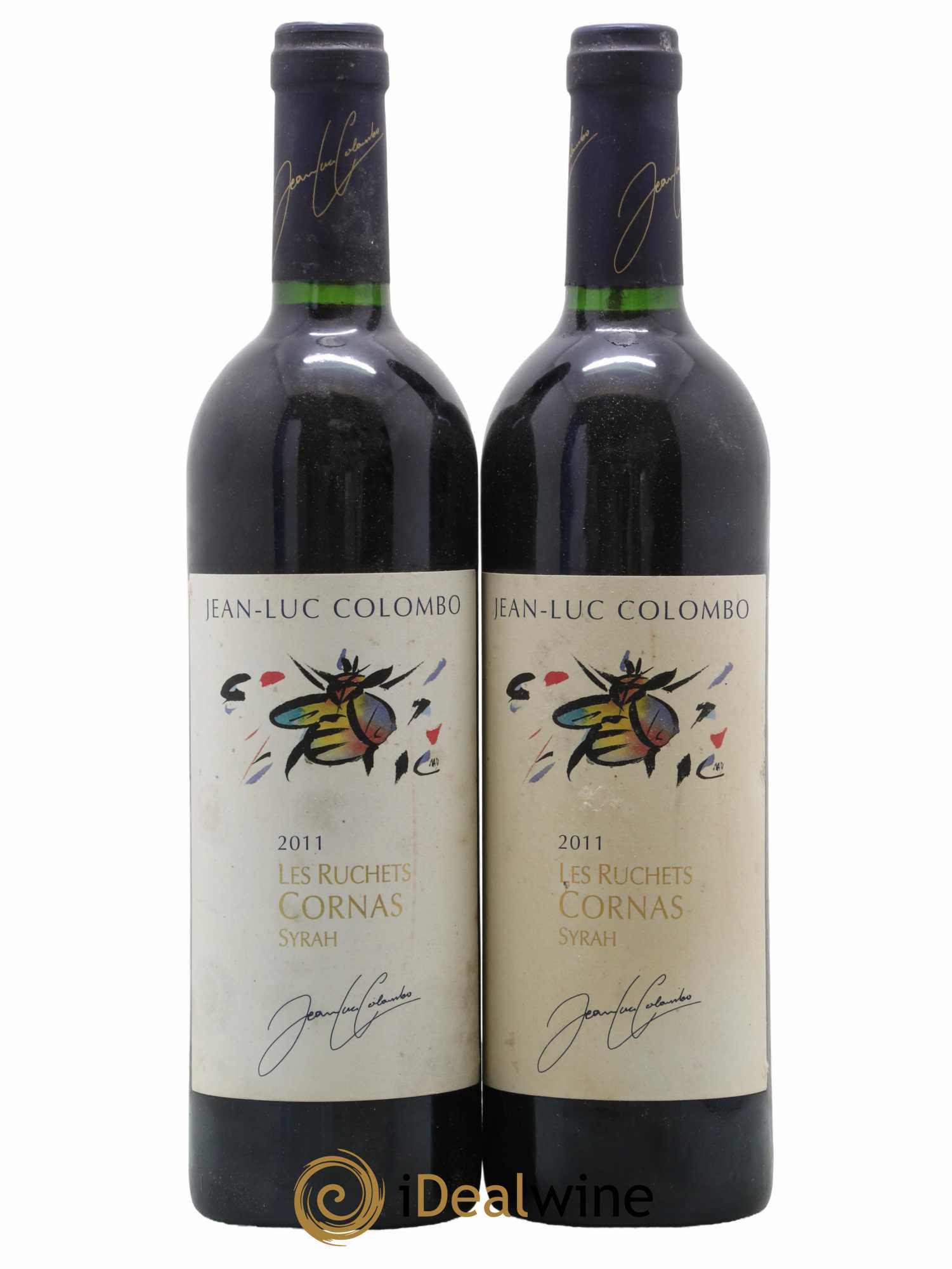 Cornas les Ruchets Jean-Luc Colombo 2011 - Lot de 2 bouteilles - 0