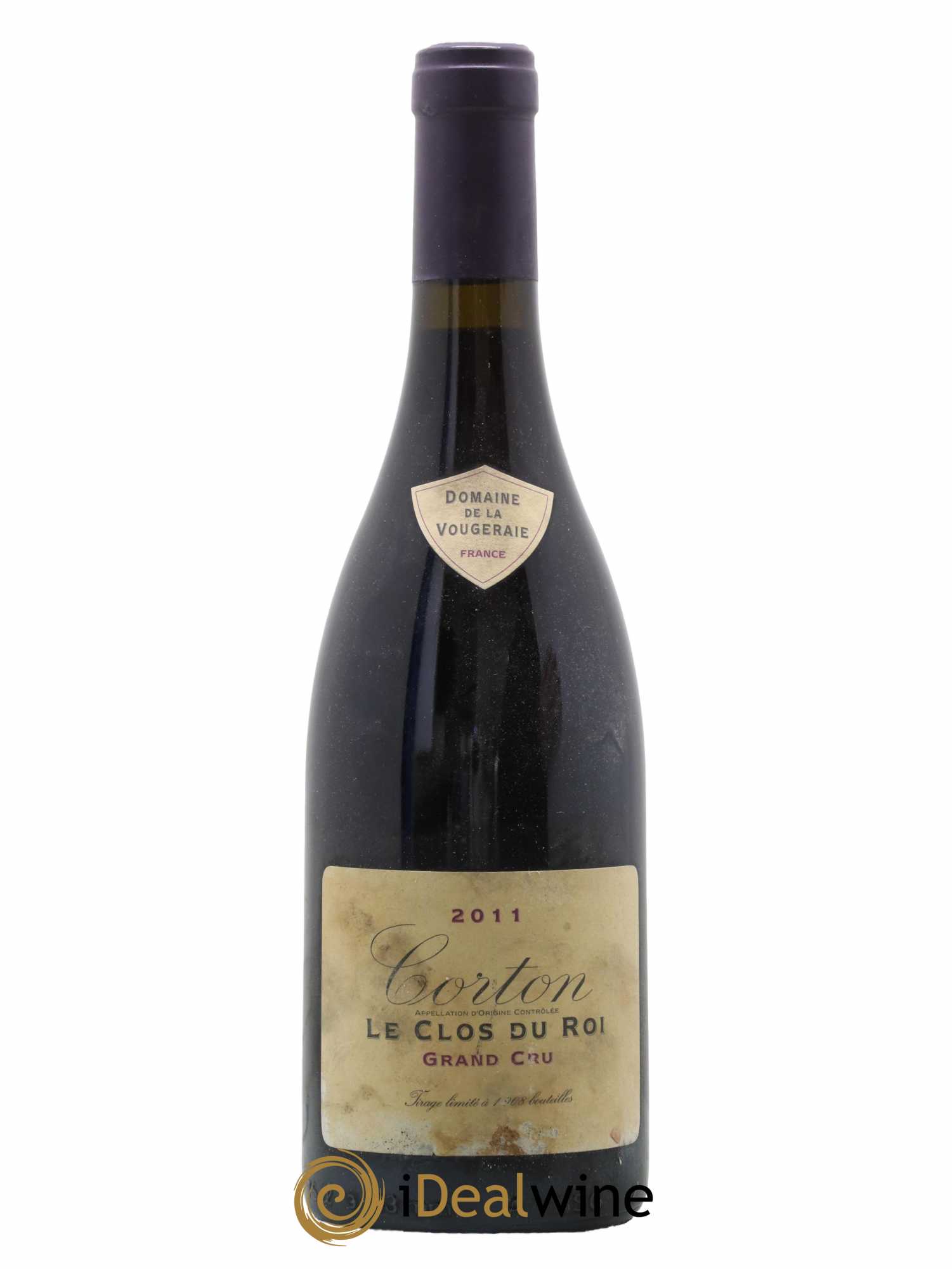 Corton Grand Cru Le Clos du Roi La Vougeraie 2011 - Lot de 1 bouteille - 0
