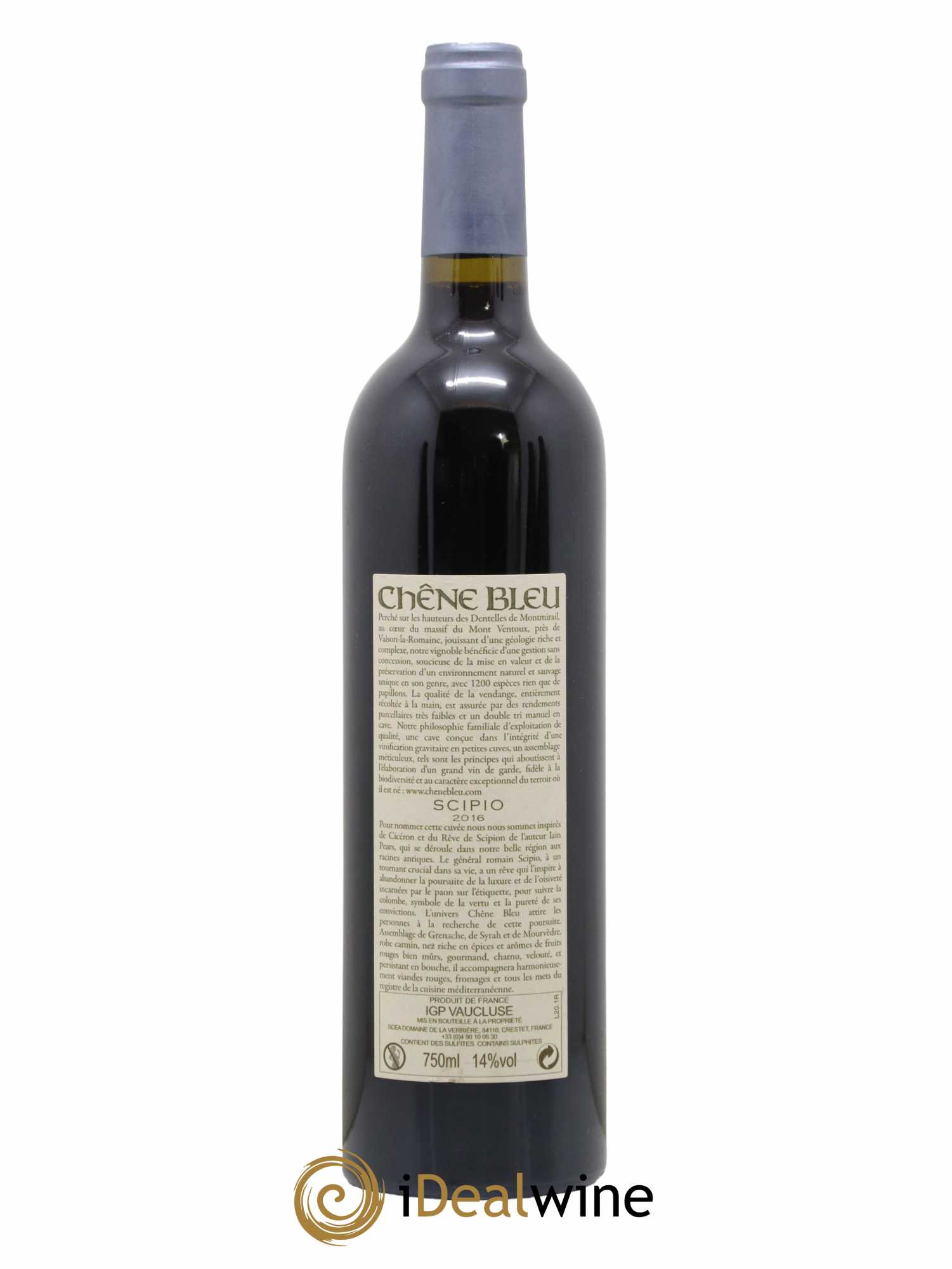 IGP Vaucluse Scipio Domaine du Chêne Bleu 2016 - Lot de 1 bouteille - 1